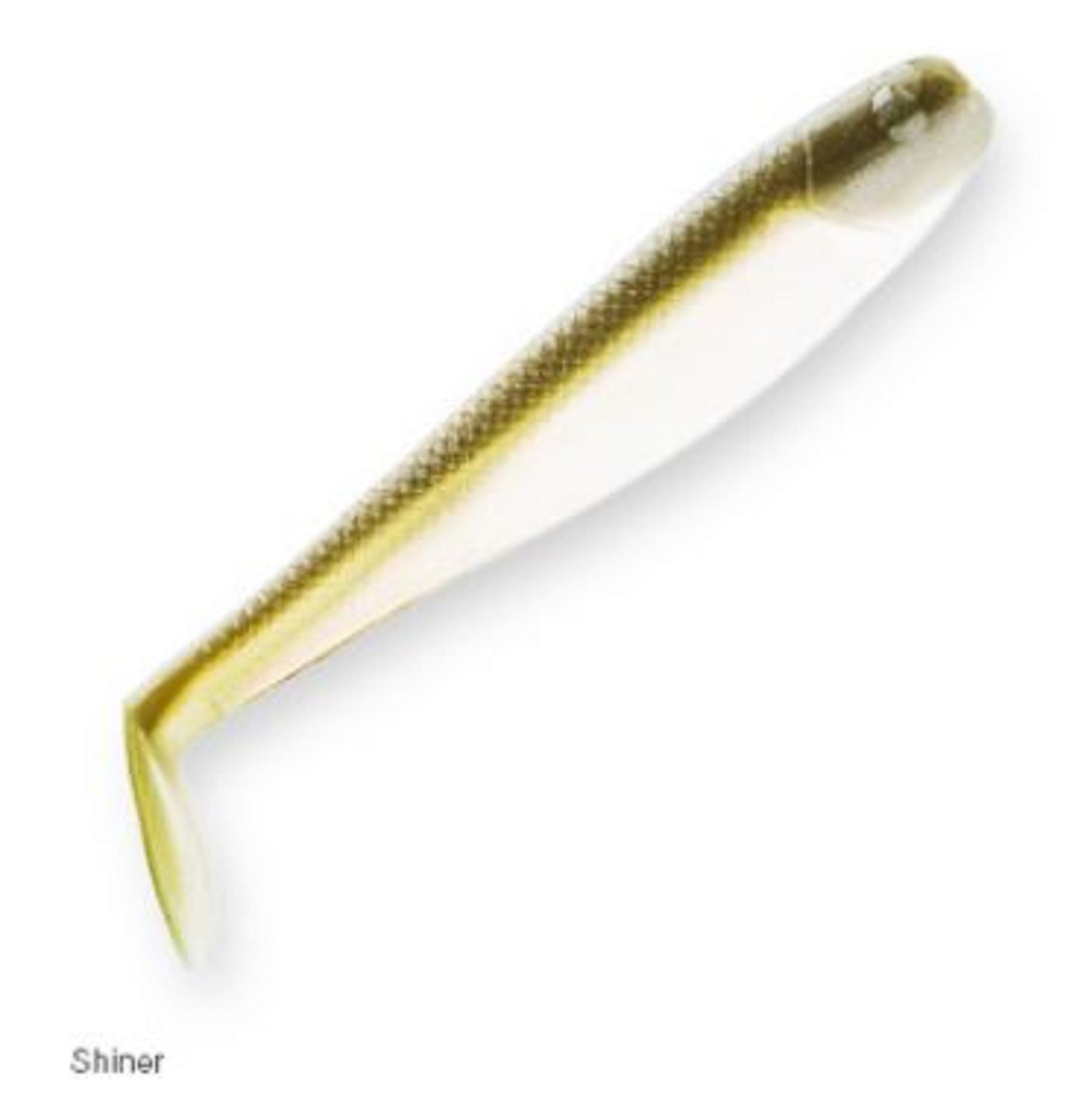 Zman Soft Lure SwimmerZ 4 Inch 4/Pack Shiner (6213)