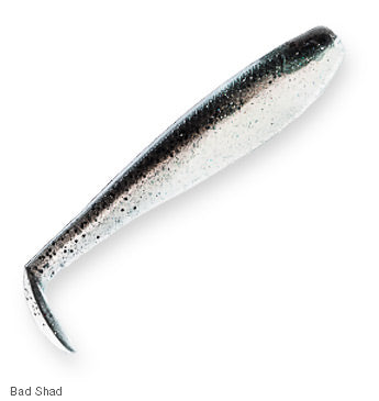 Zman Soft Lure SwimmerZ 4 Inch 4/Pack Bad Shad (6268)