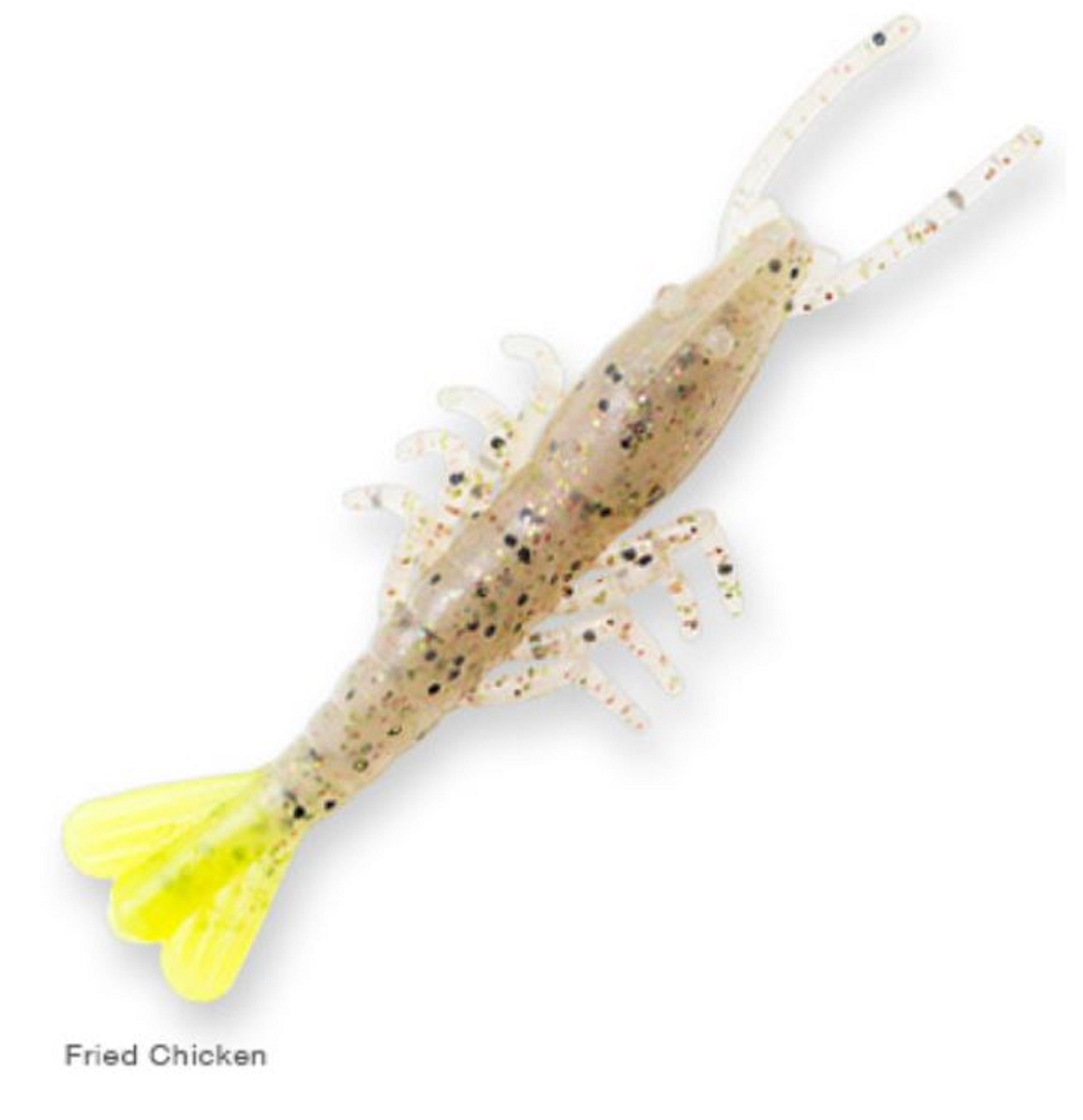 Zman Soft Lure Scented Shrimpz 3 Inch 5/Pack Fried Chicken (7715)