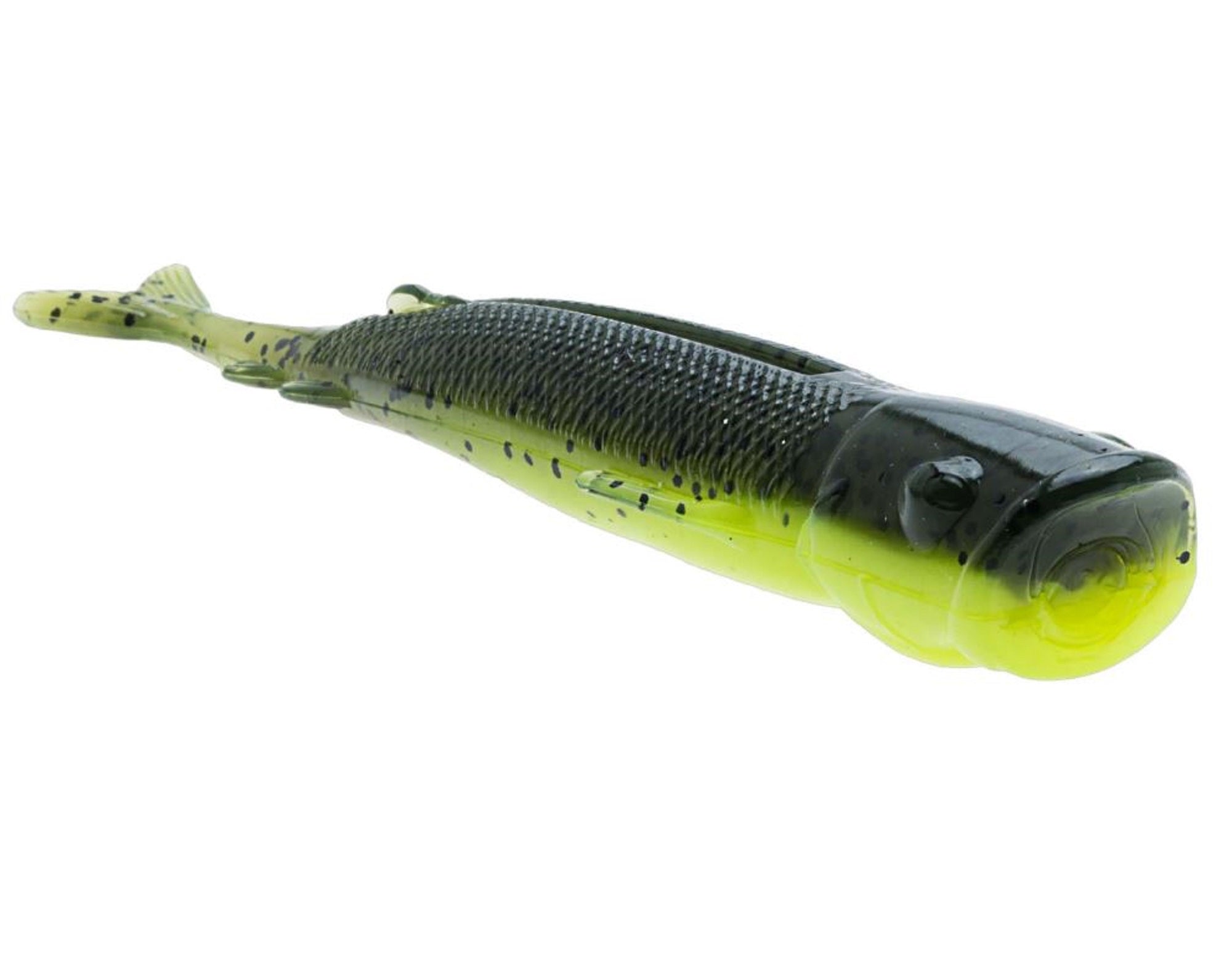 Zman Soft Lure Pop ShadZ 4 Inch 3/Pack Watermelon/Chartreuse (7951)