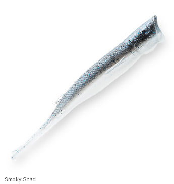 Zman Soft Lure Pop ShadZ 4 Inch 3/Pack Smoky Shad (7968)
