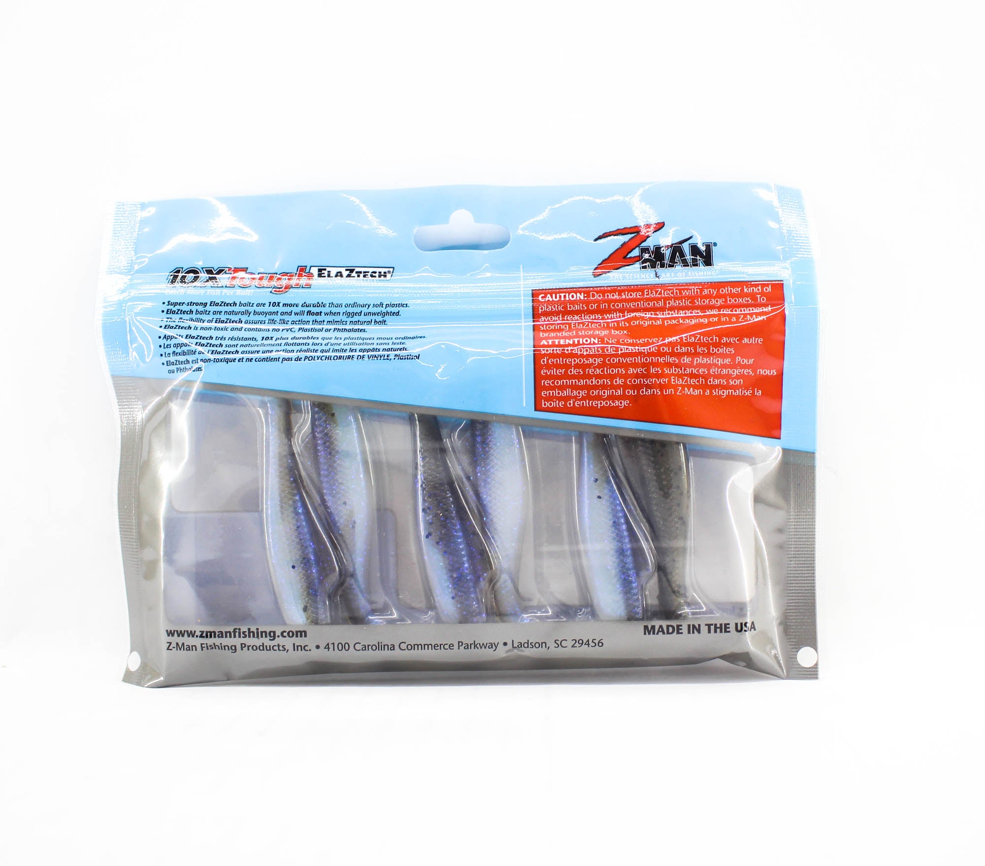 Zman Soft Lure MinnowZ 3 Inch 6/Pack The Deal (8347)