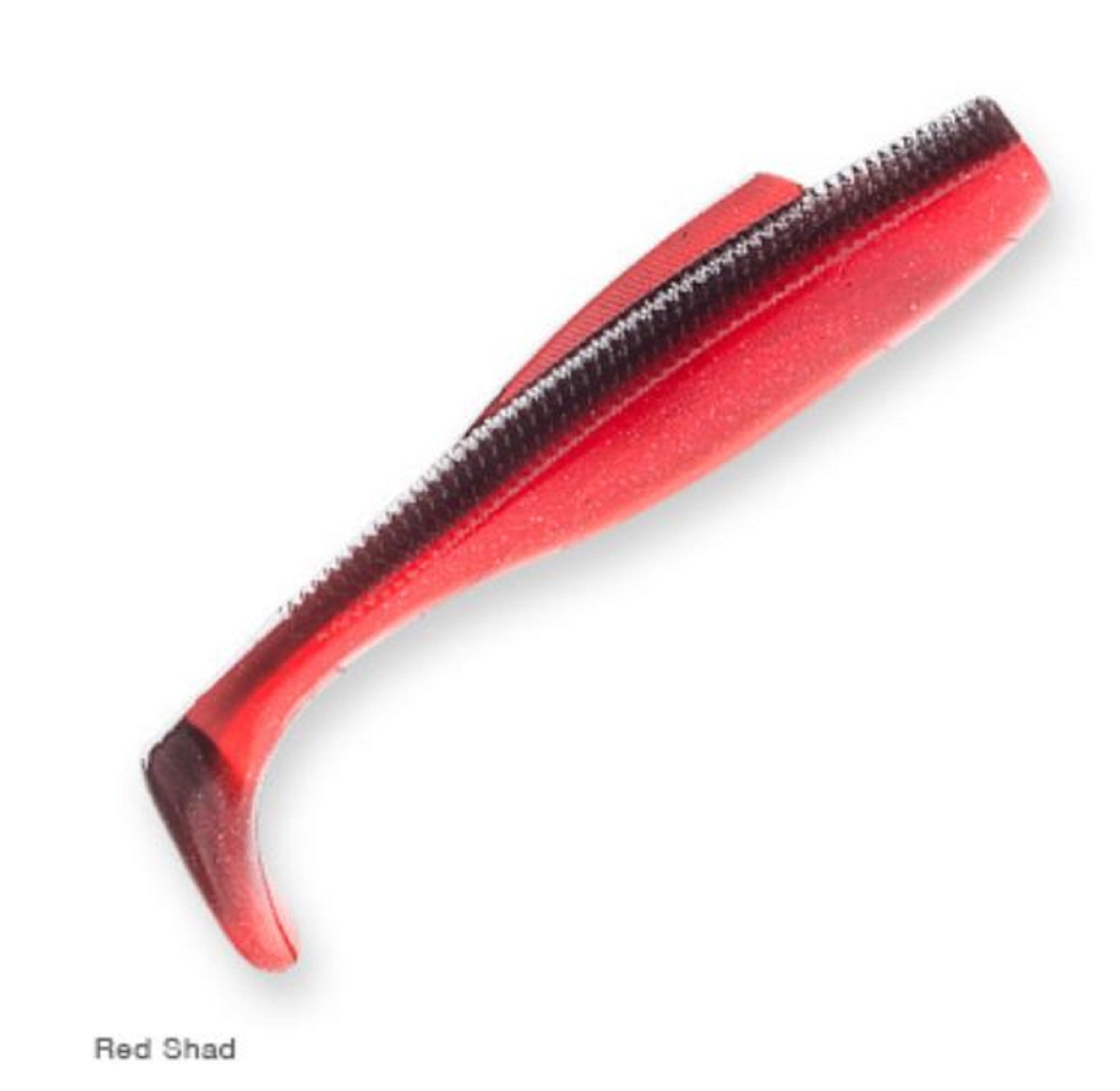 Zman Soft Lure Diezel MinnowZ 4 Inch 5/Pack Red Shad (8378)