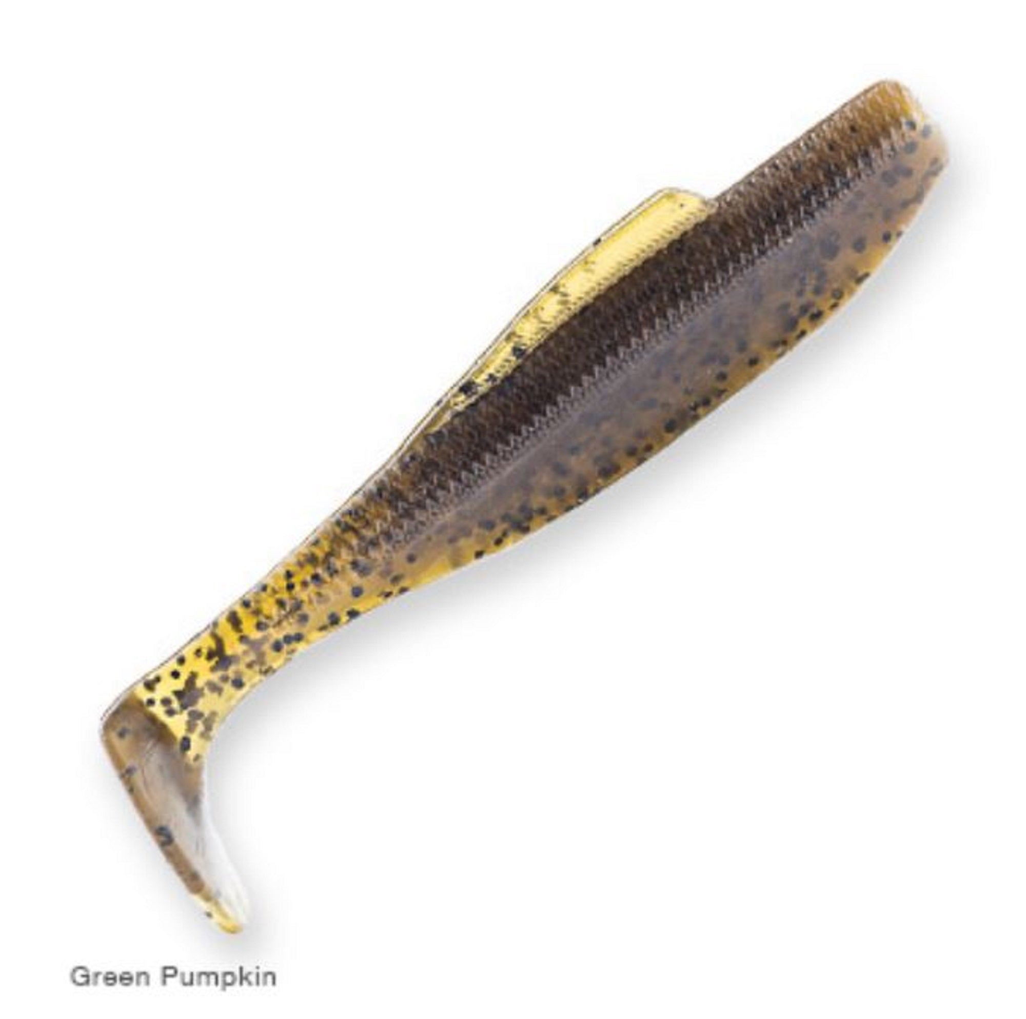 Zman Soft Lure Diezel MinnowZ 4 Inch 5/Pack Green Pumpkin (8385)