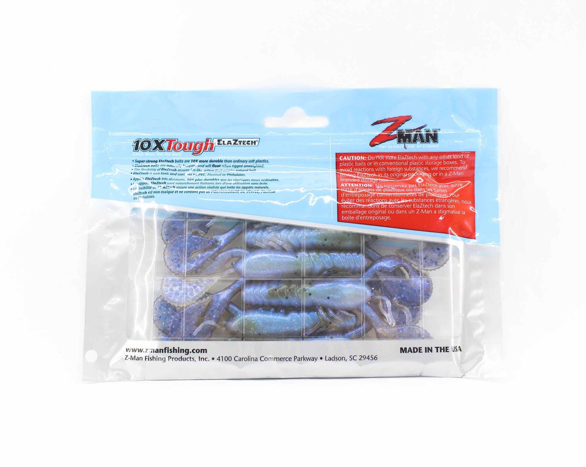 Zman Soft Lure Turbo CrawZ 4 Inch 6/Pack The Deal (8729)