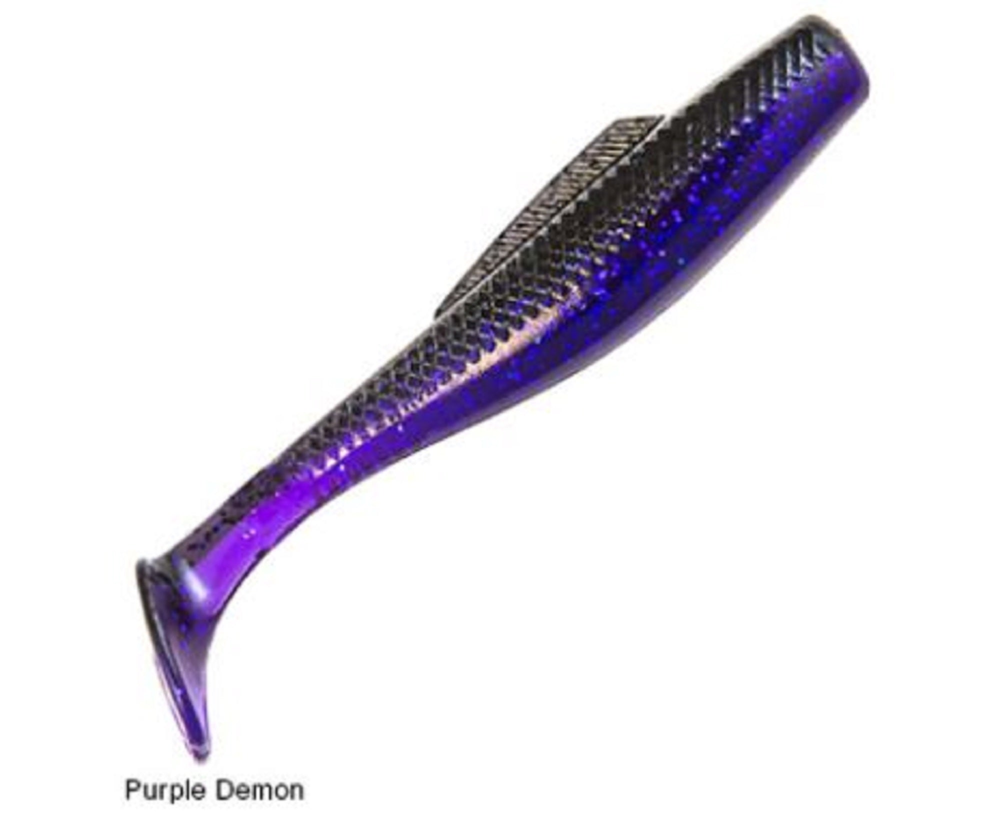 Zman Soft Lure MinnowZ 3 Inch 6/Pack Purple Demon (9542)