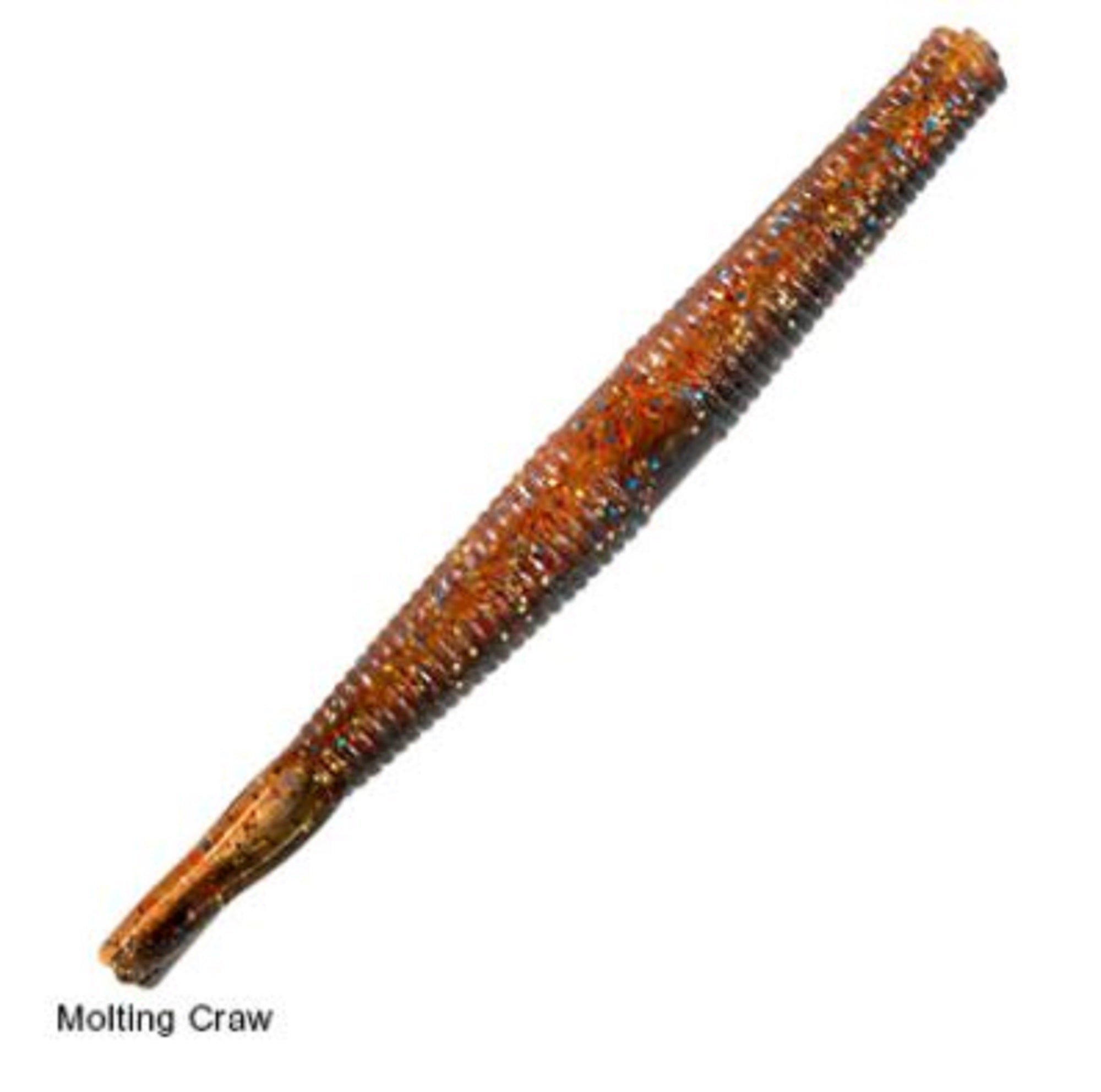 Zman Soft Lure Hula Stickz 4 Inch 6/Pack Molting Craw (9856)