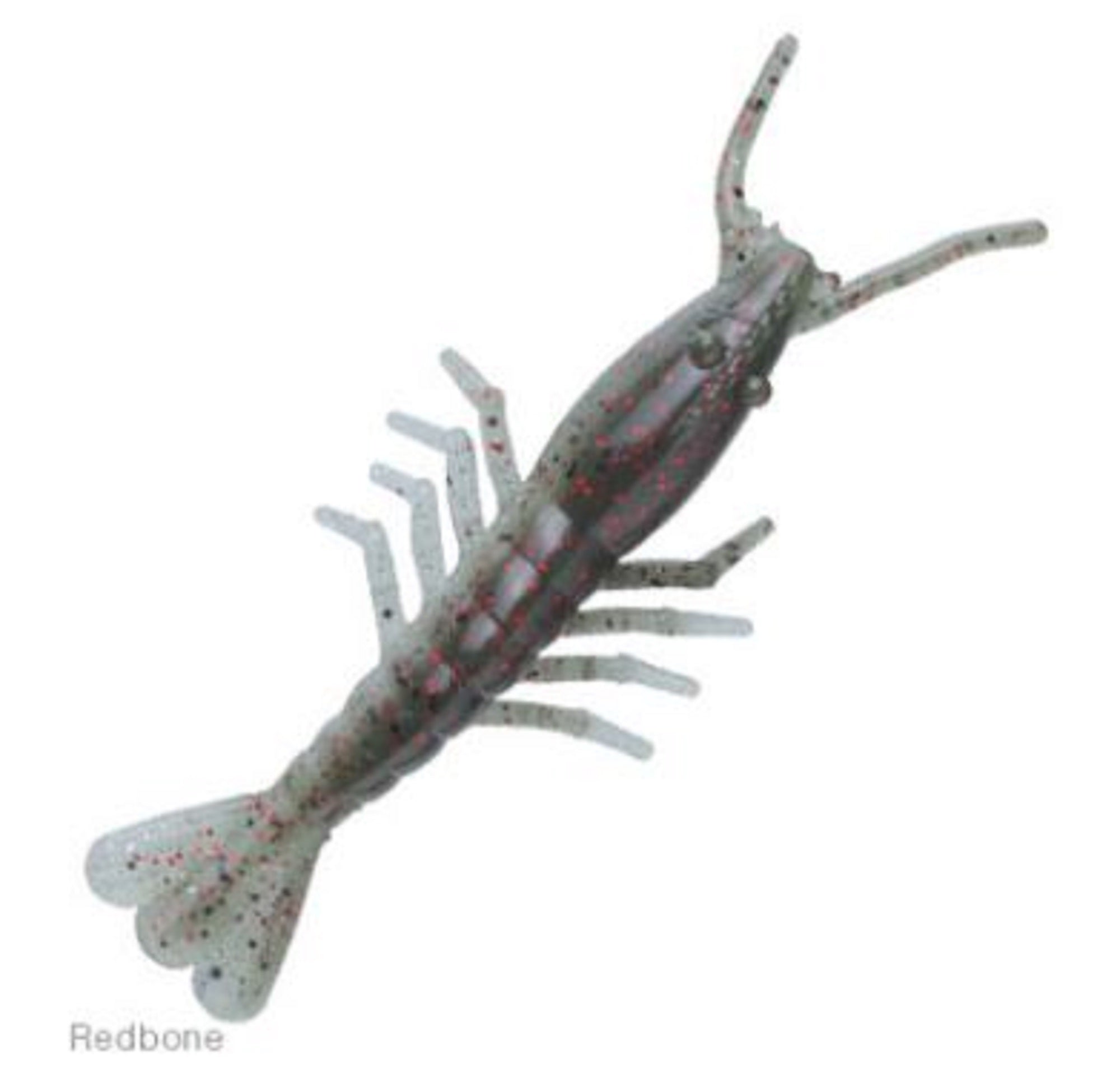 Zman Soft Lure Shrimpz 3 Inch 5/Pack Red Bone (0358)