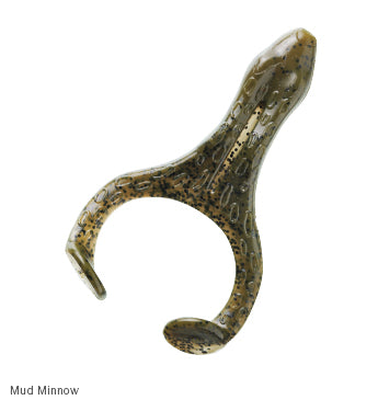 Zman Soft Lure Hard Leg Frogz 4 Inch 3/Pack Mud Minnow (0440)