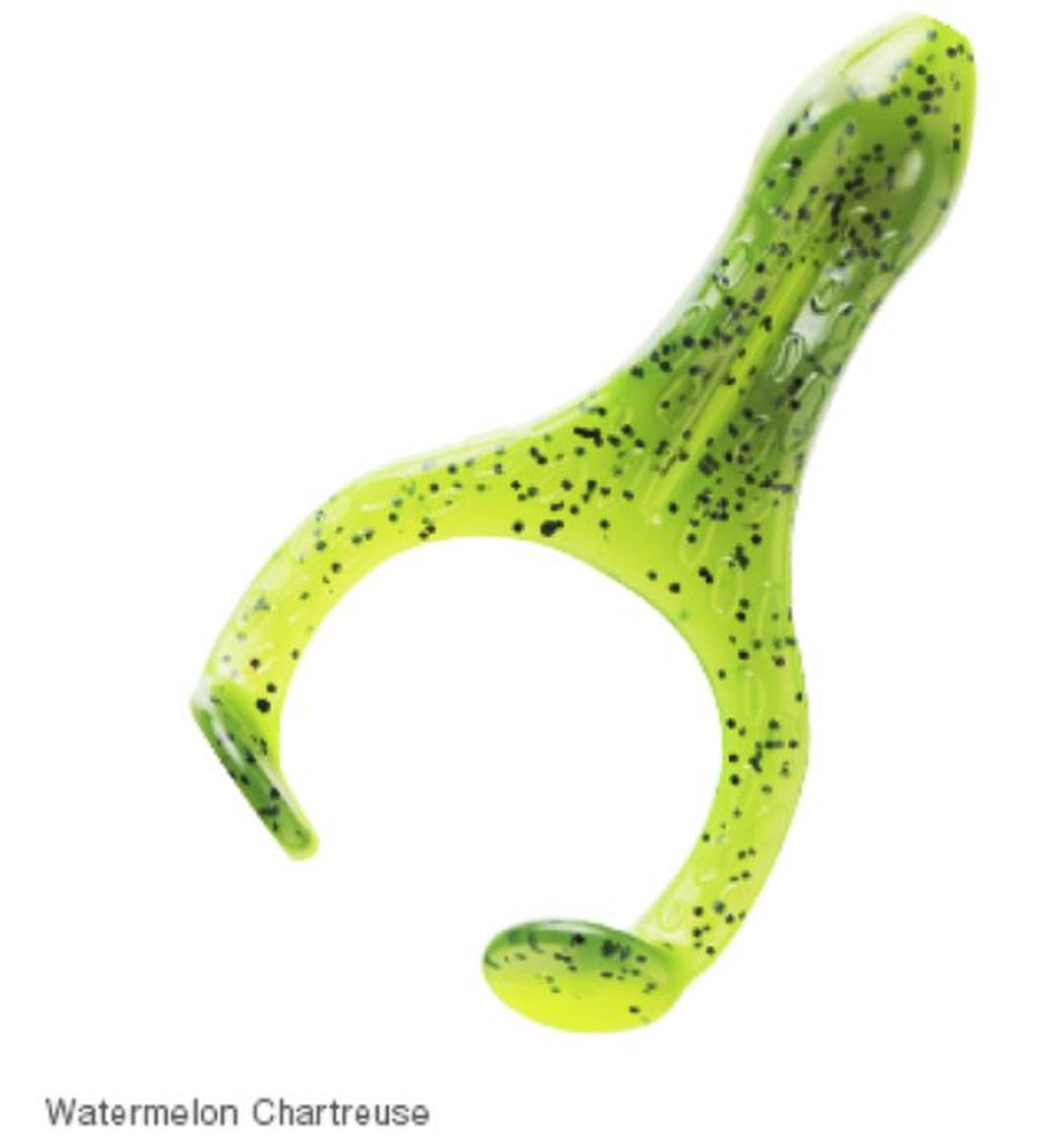 Zman Soft Lure Hard Leg Frogz 4 Inch 3/Pack Watermelon Chart (0457)