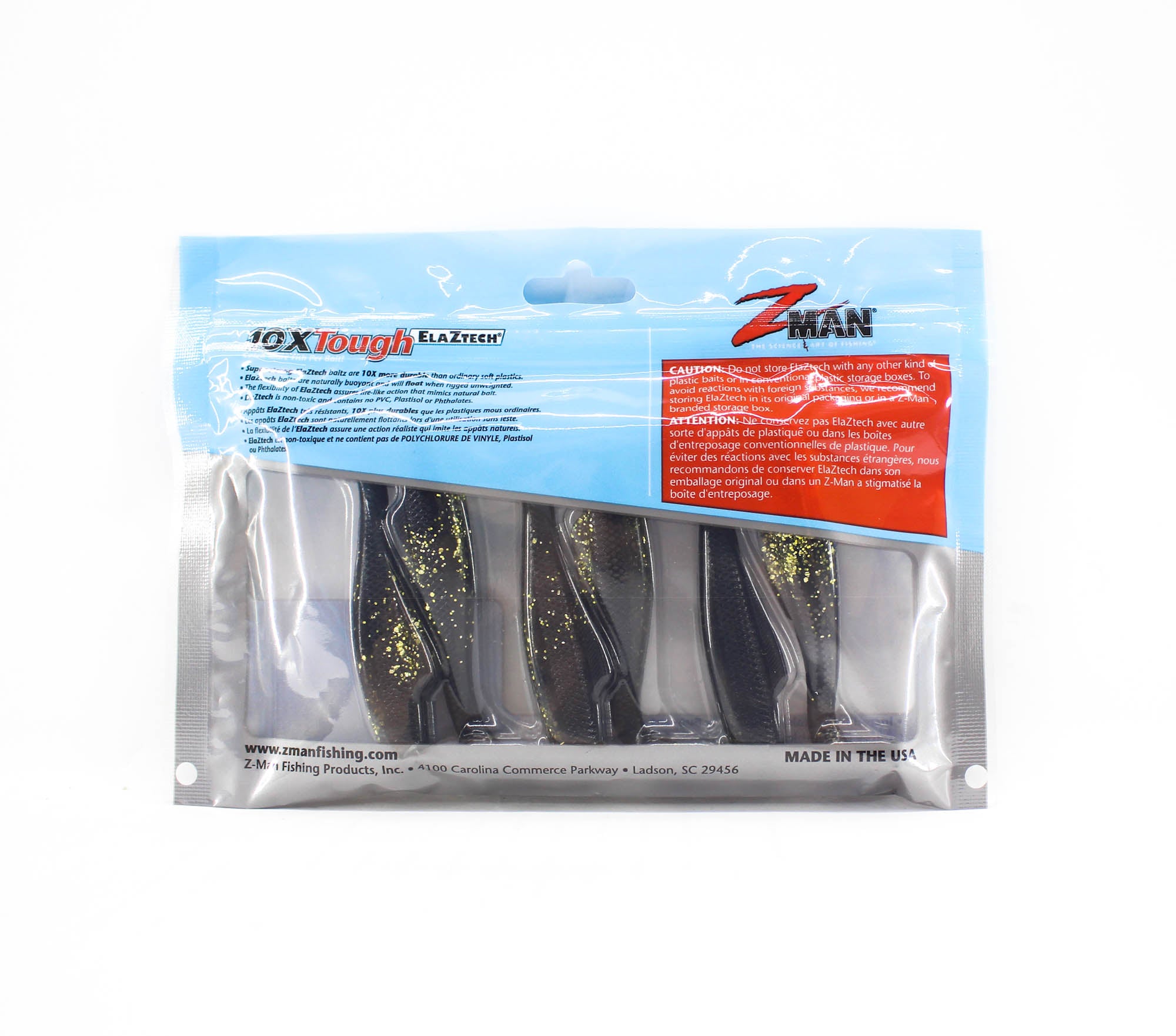Zman Soft Lure MinnowZ 3 Inch 6/Pack Gold Rush (0921)