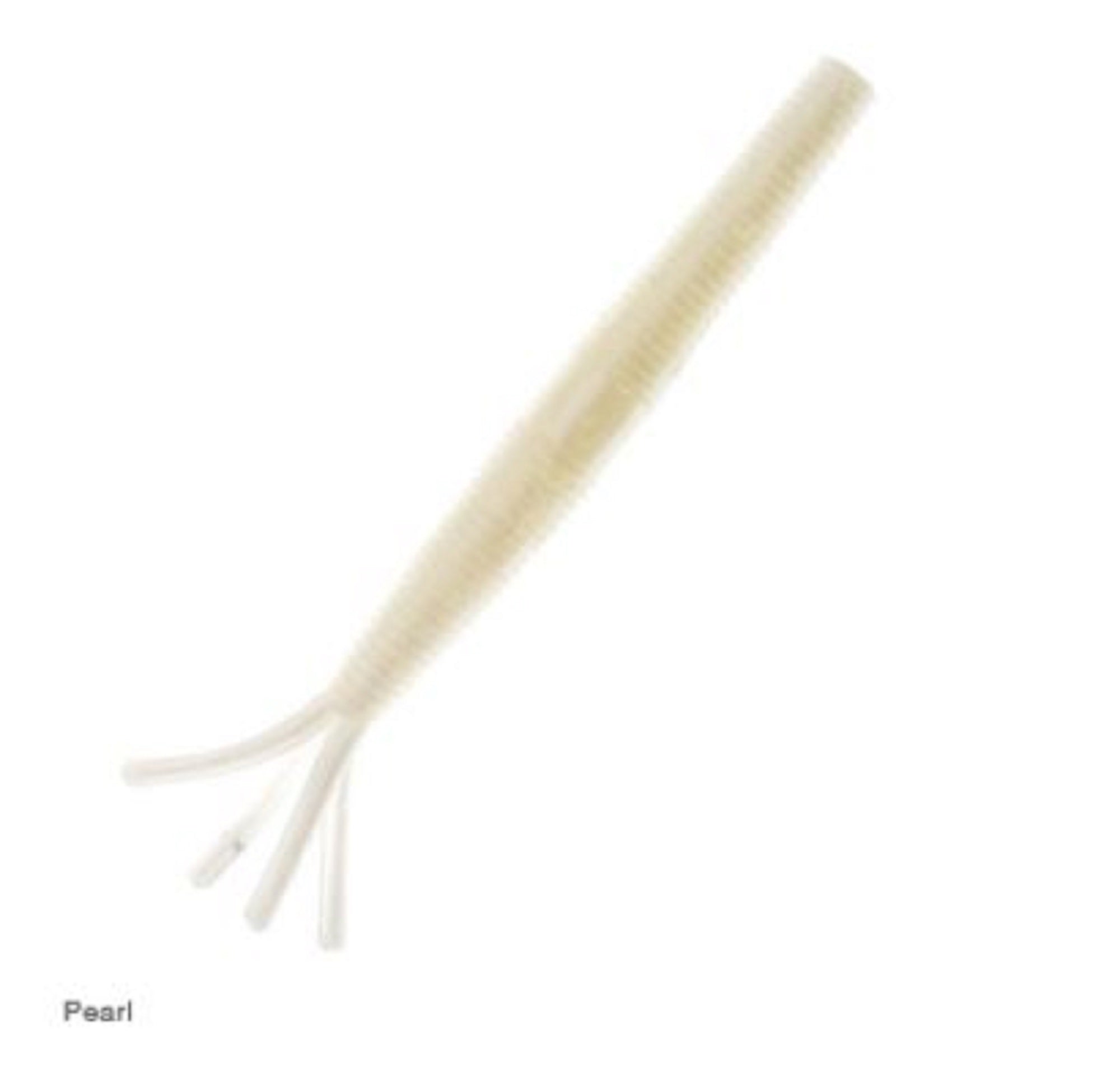 Zman Soft Lure Hula Stickz 4 Inch 6/Pack Pearl (0990)