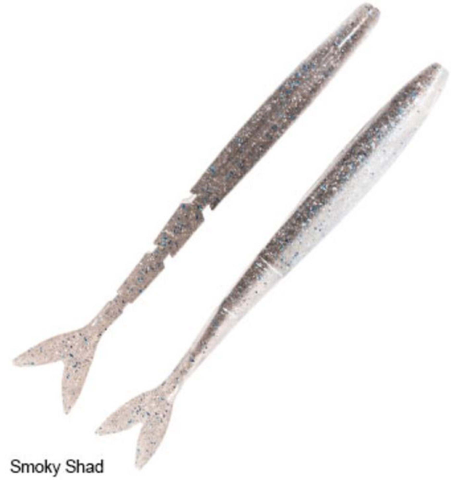 Zman Soft Lure DarterZ 6 Inch 5/Pack Smoky Shad (1478)