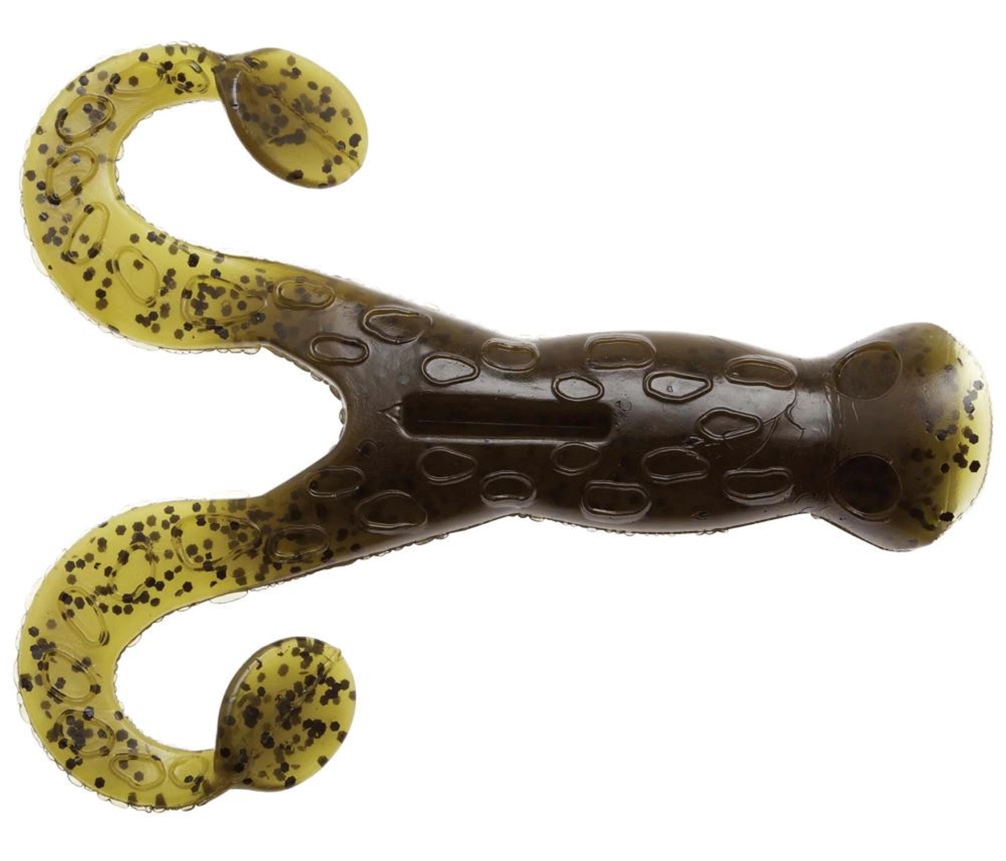 Zman Soft Lure Pop FrogZ 4 Inch 4/Pack Green Pumpkin (1843)