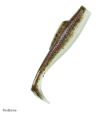 Zman Soft Lure MinnowZ 3 Inch 6/Pack Red Bone Glow (2031)