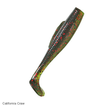 Zman Soft Lure MinnowZ 3 Inch 6/Pack California Craw (2055)