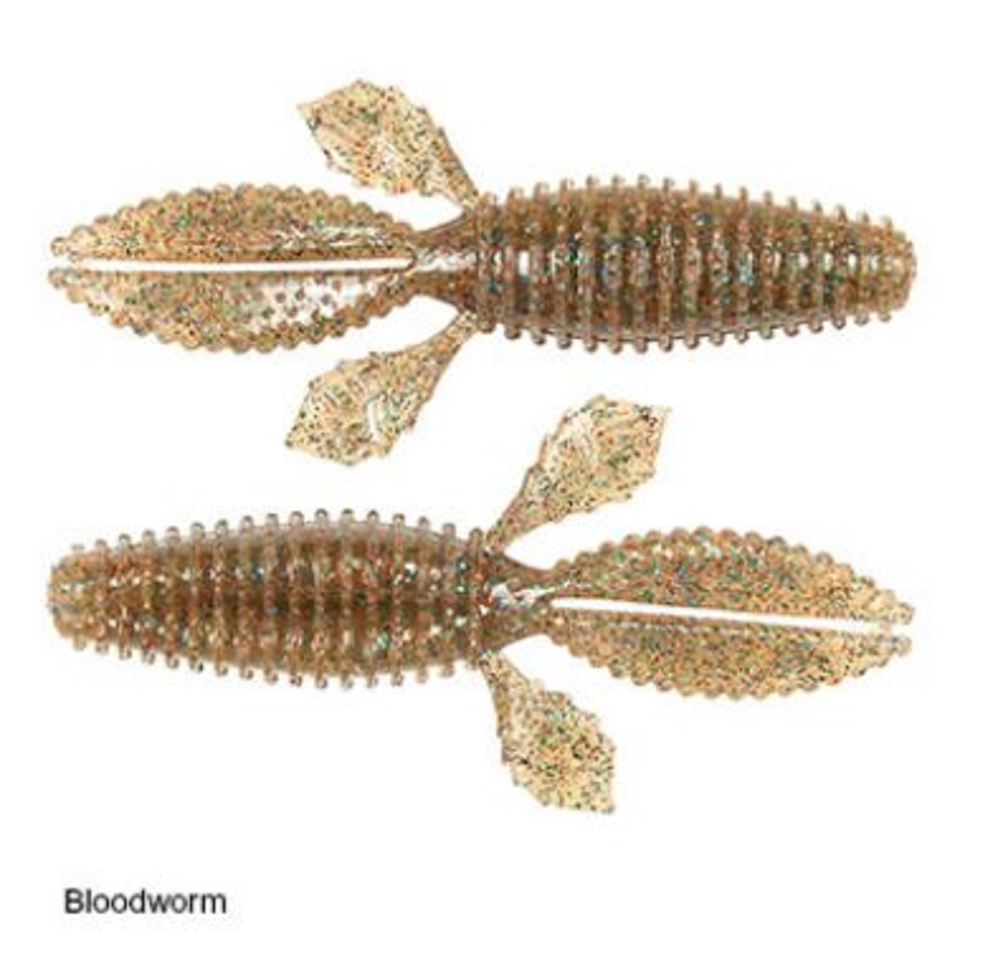 Zman Soft Lure TRD Bugz 2.75 Inch 6/Pack Bloodworm (3182)