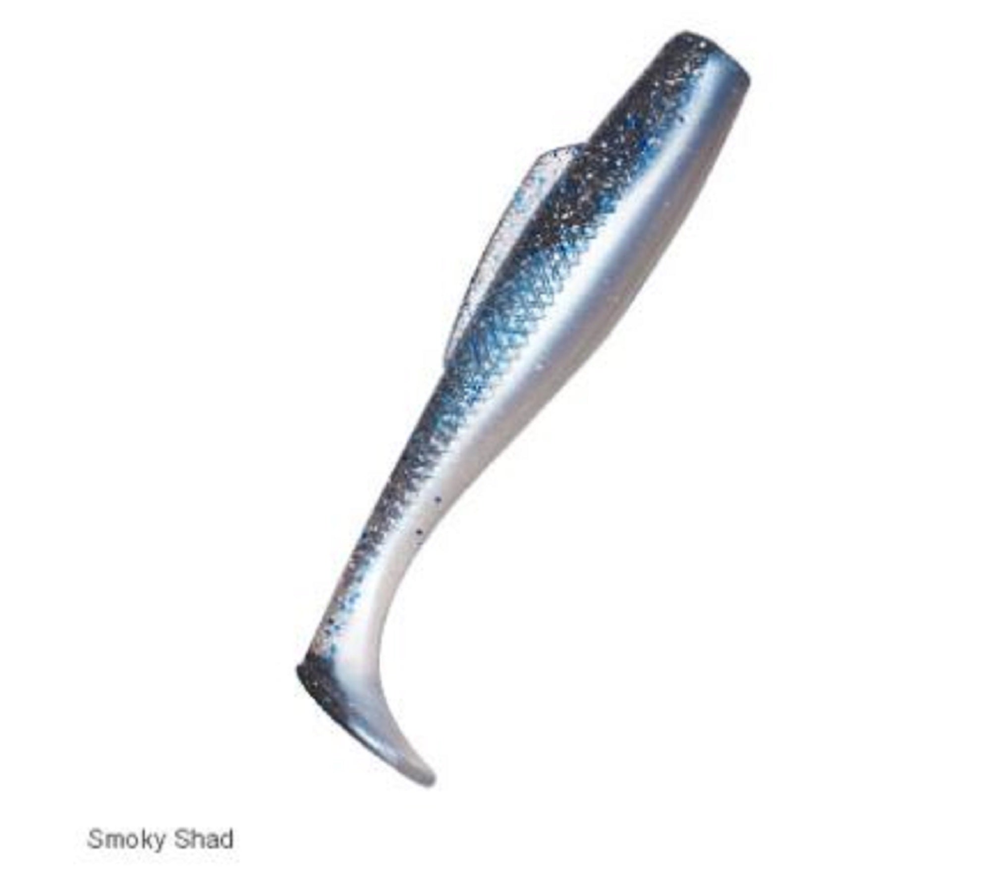 Zman Soft Lure MinnowZ 3 Inch 6/Pack Smoky Shad (3434)