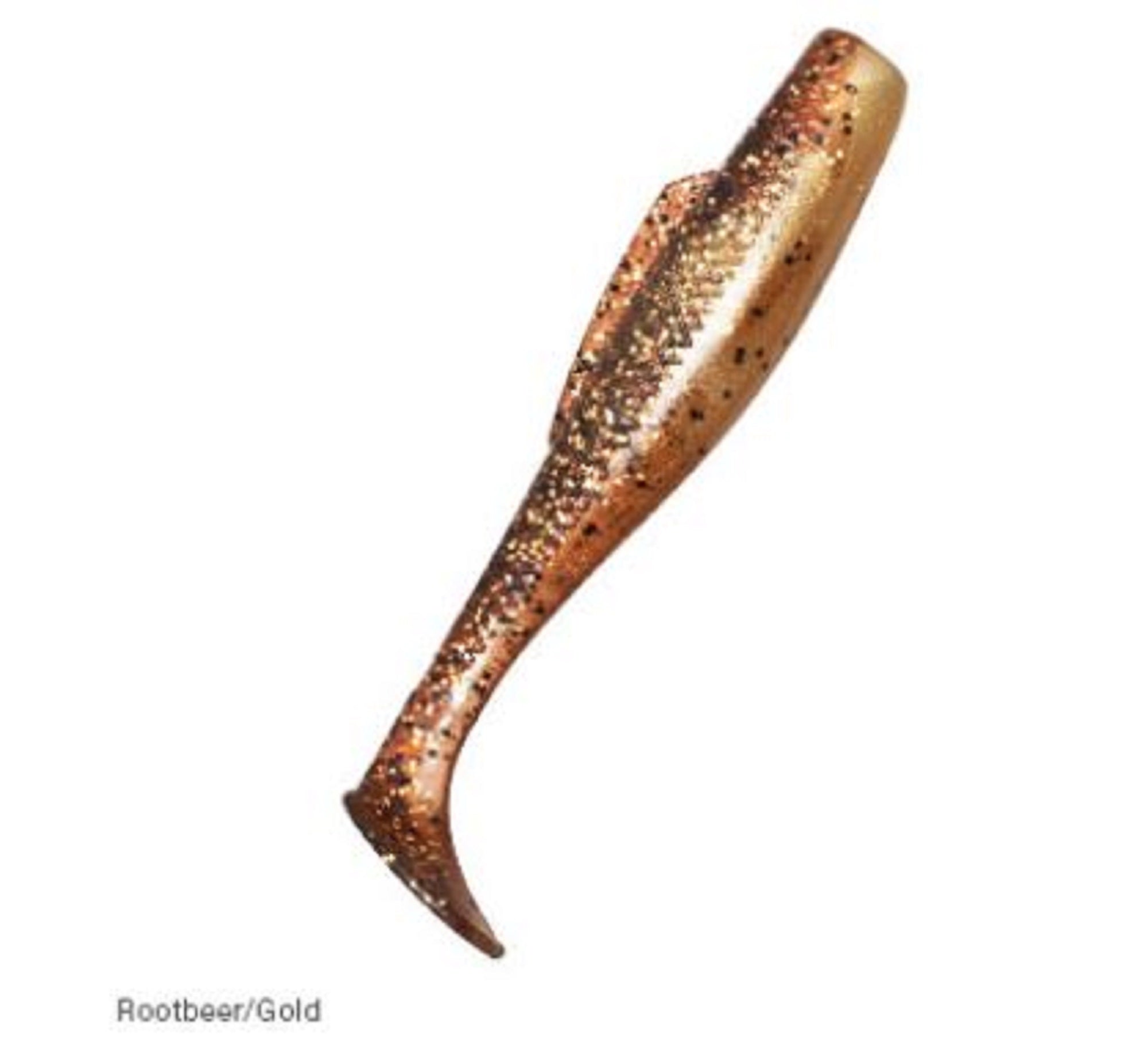 Zman Soft Lure MinnowZ 3 Inch 6/Pack Rootbeer Gold (3465)