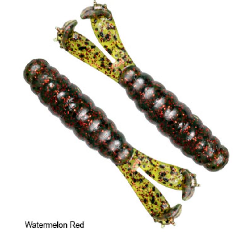 Zman Soft Lure Goat 3.75 Inch 4/Pack Watermelon Red (4271)