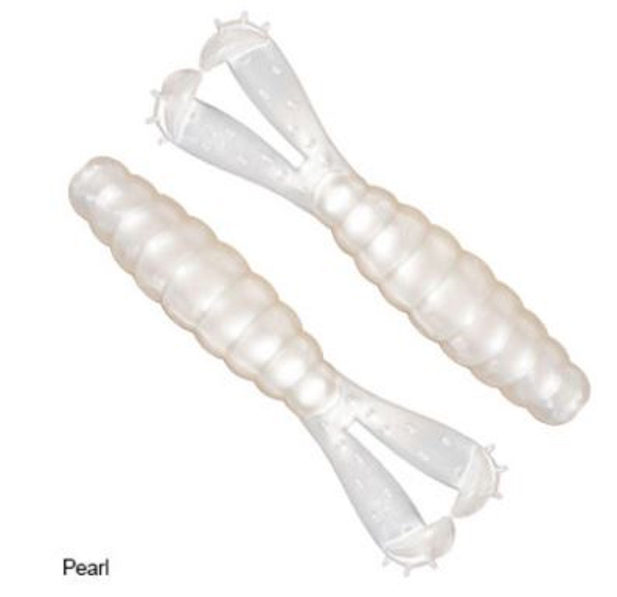 Zman Soft Lure Goat 3.75 Inch 4/Pack Pearl (4301)