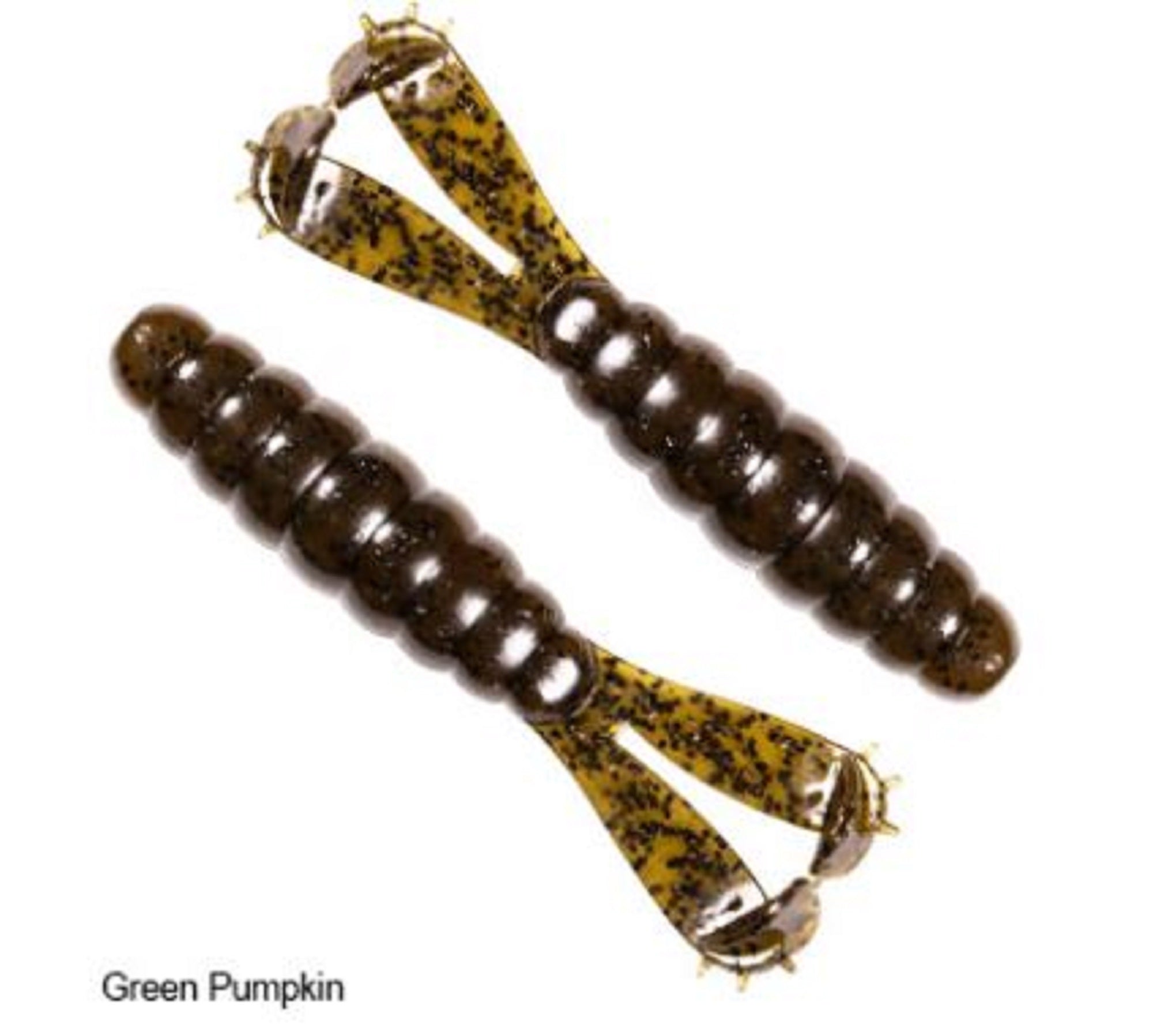 Zman Soft Lure Billy Goat 4.25 Inch 3/Pack Green Pumpkin (4646)
