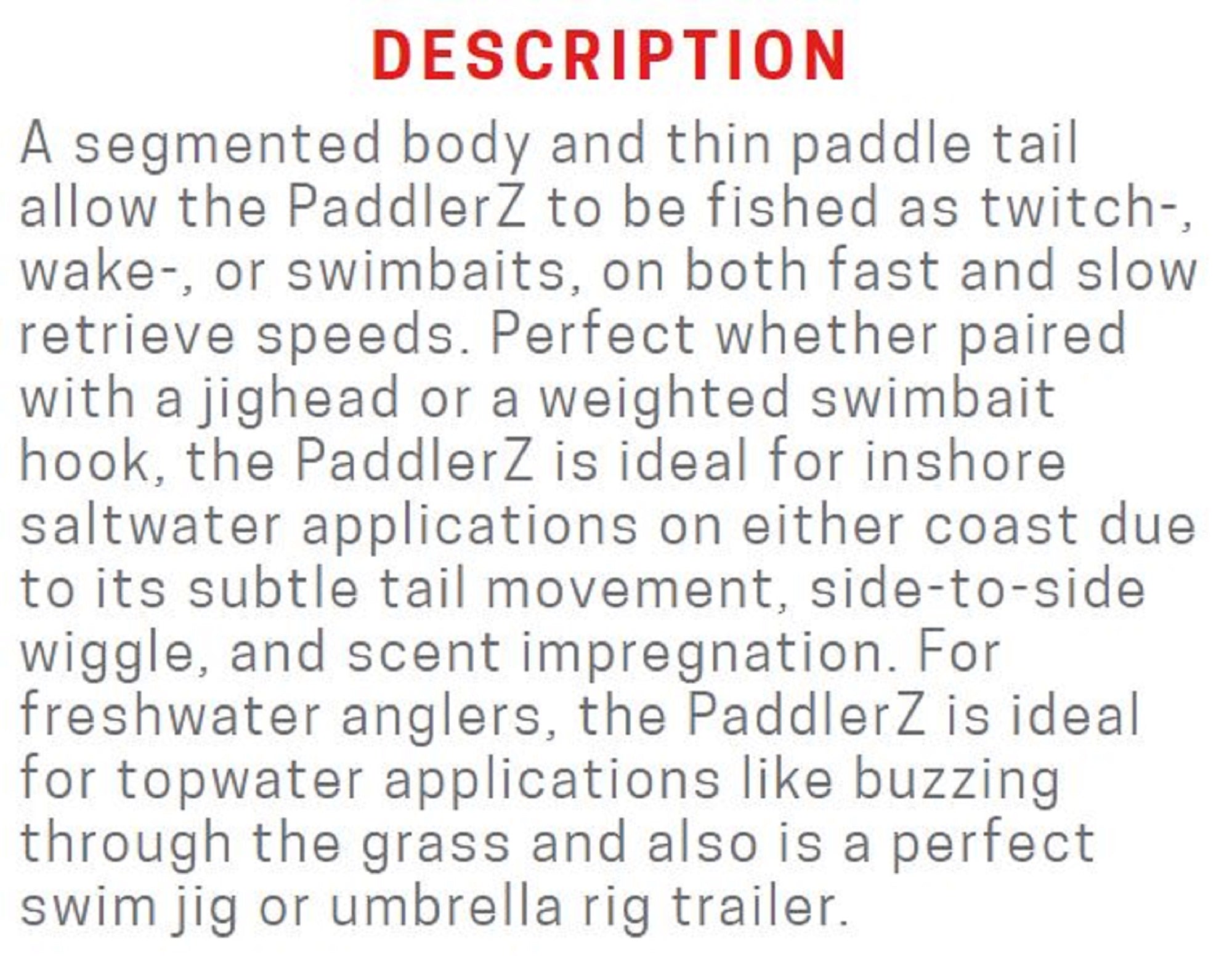 Zman Soft Lure Scented PaddlerZ 4 Inch 5/Pack Beer Run (4684)