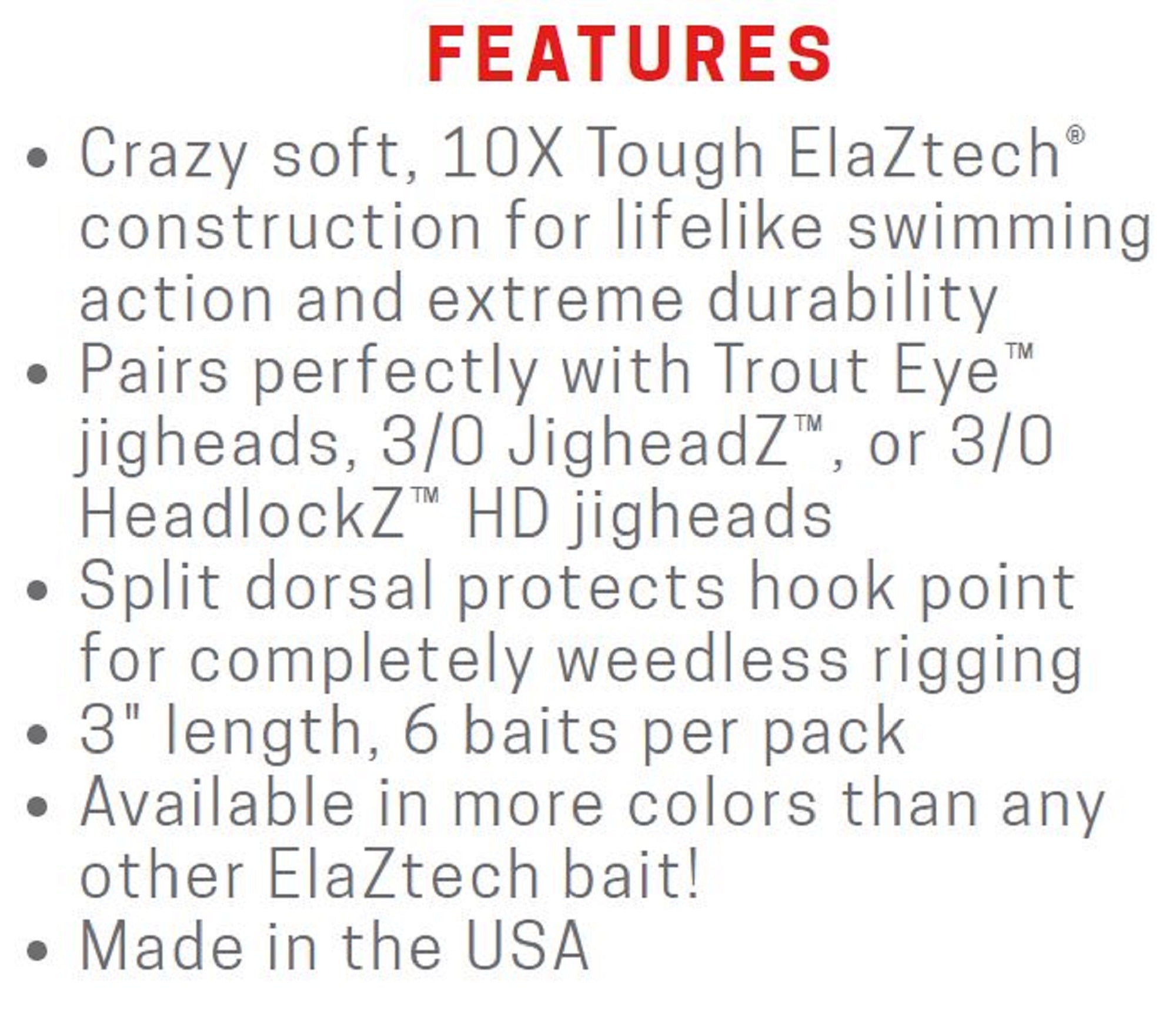 Zman Soft Lure MinnowZ 3 Inch 6/Pack Troutcicle (4721)