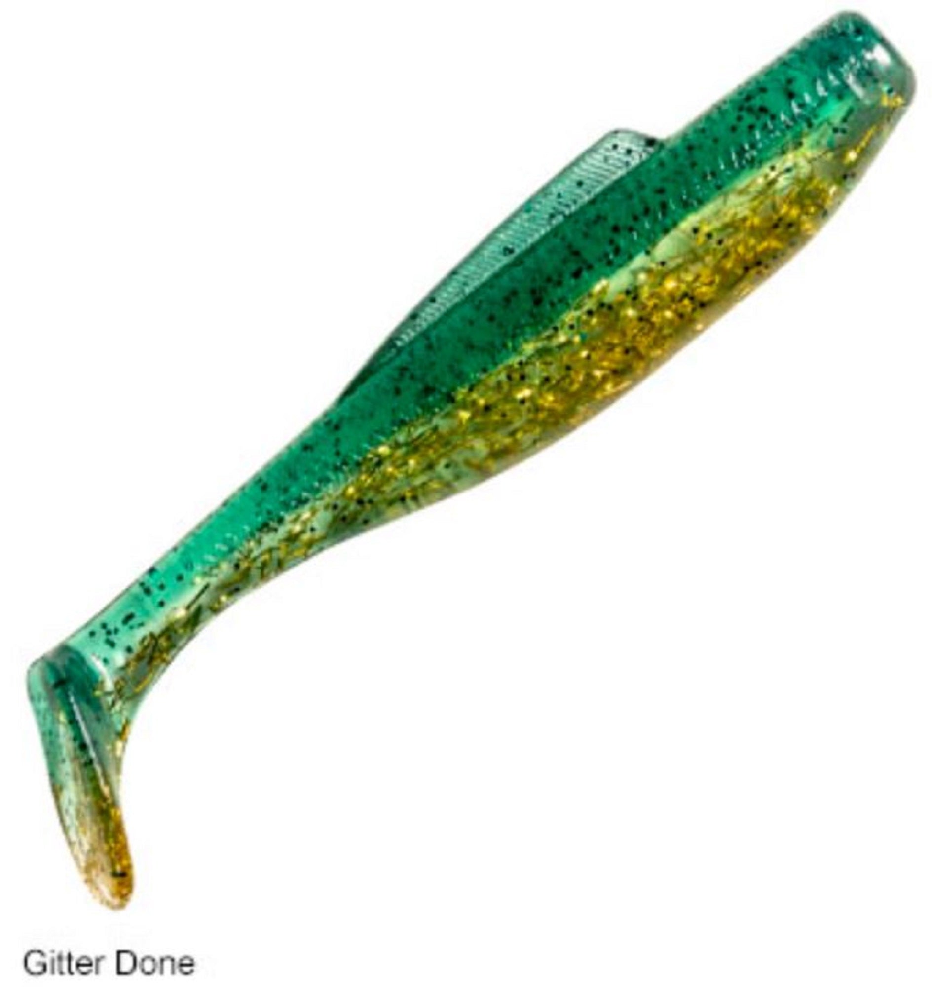 Zman Soft Lure Diezel MinnowZ 4 Inch 5/Pack Gitter Done (4745)