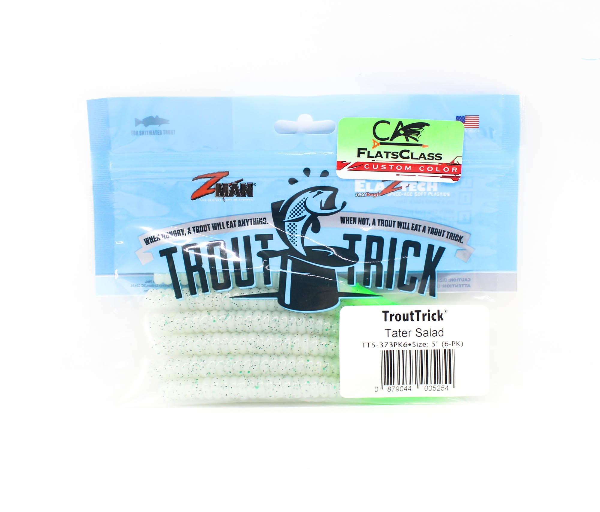 Zman Soft Lure Trout Trick 5 Inch 6/Pack Tater Salad (5254)