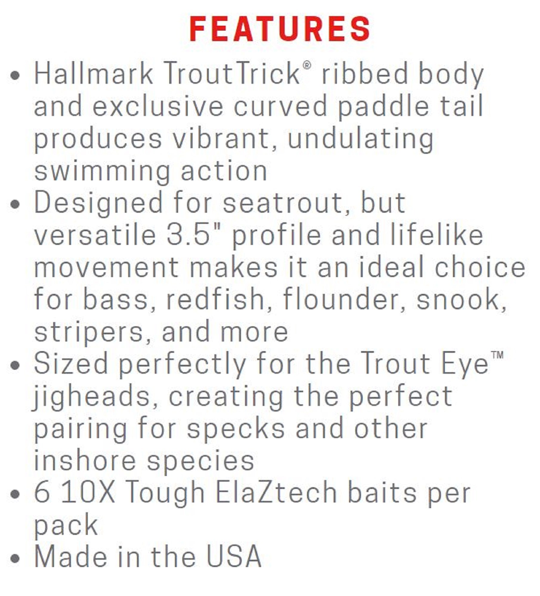Zman Soft Lure Swimmin Trout Trick 3.5 Inch 6/Pack Troutcicle (5278)
