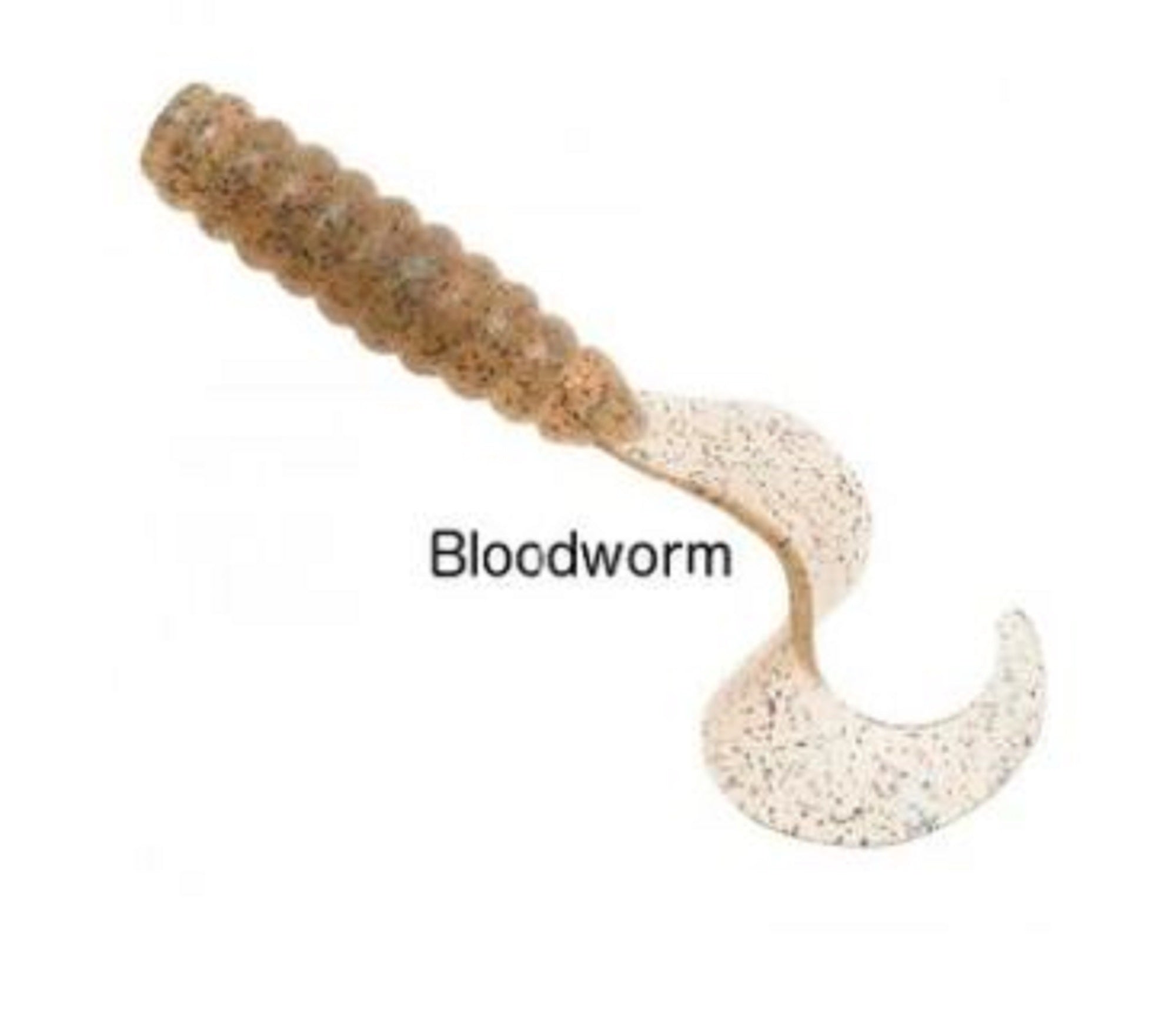 Zman Soft Lure GrubZ 2.5 Inch 8/Pack Bloodworm (5650)