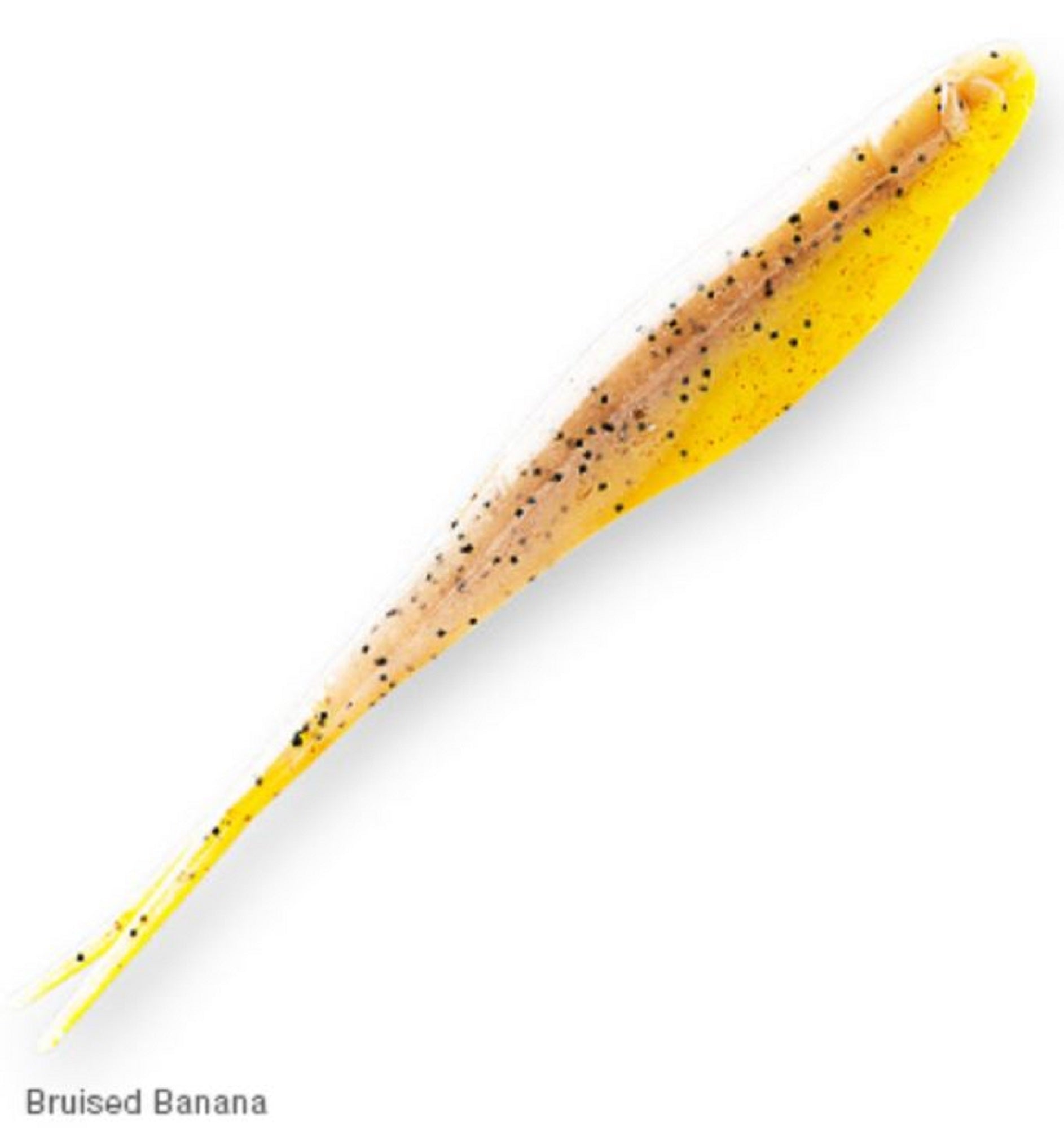 Zman Soft Lure Jerk ShadZ Scented 5 Inch 5/Pack Bruised Banana (5667)