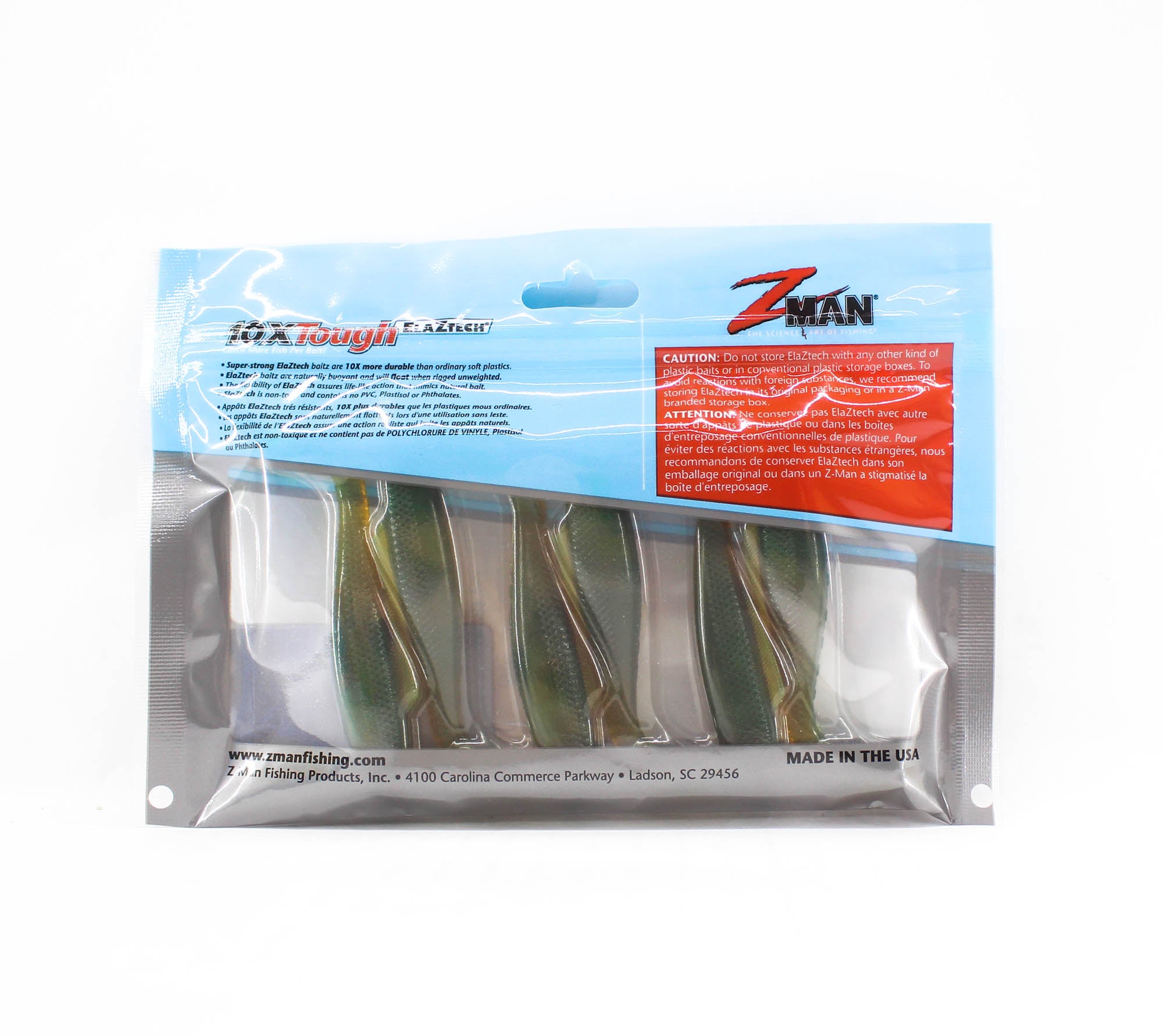 Zman Soft Lure MinnowZ 3 Inch 6/Pack Motor Oil (5766)