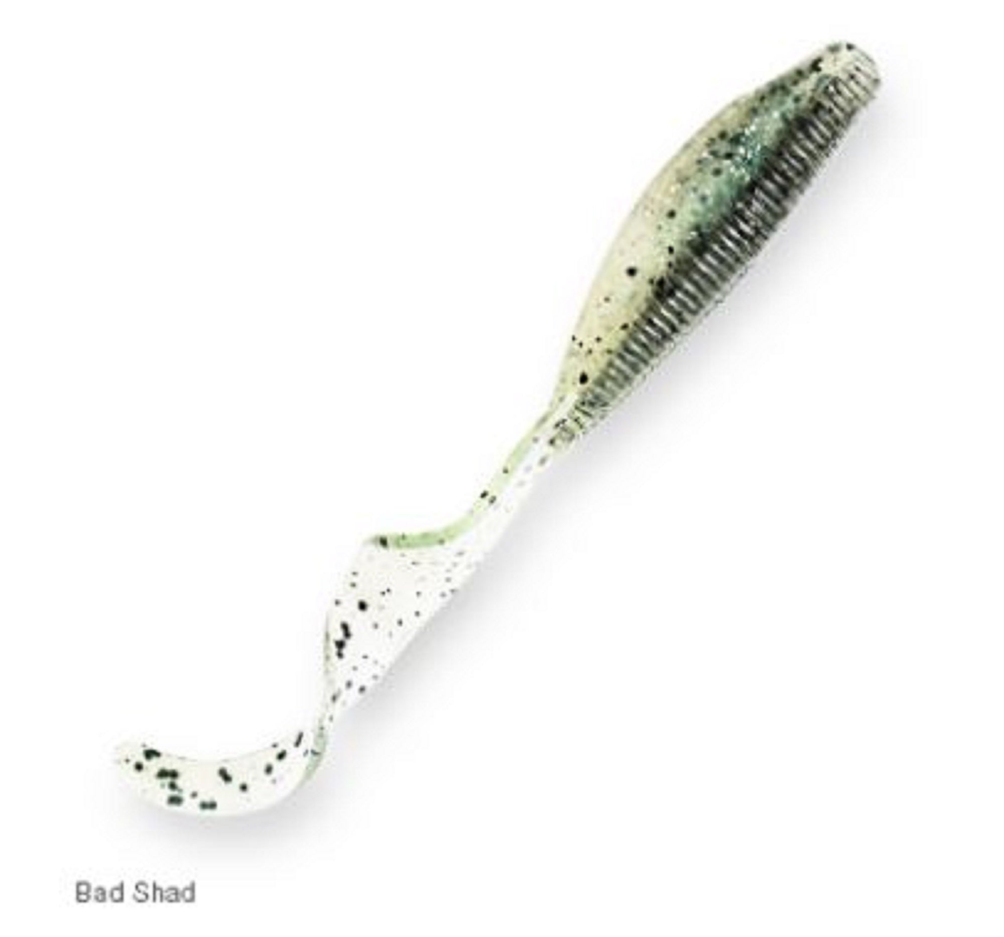 Zman Soft Lure StreakZ Curly 4 Inch 5/Pack Bad Shad (5773)