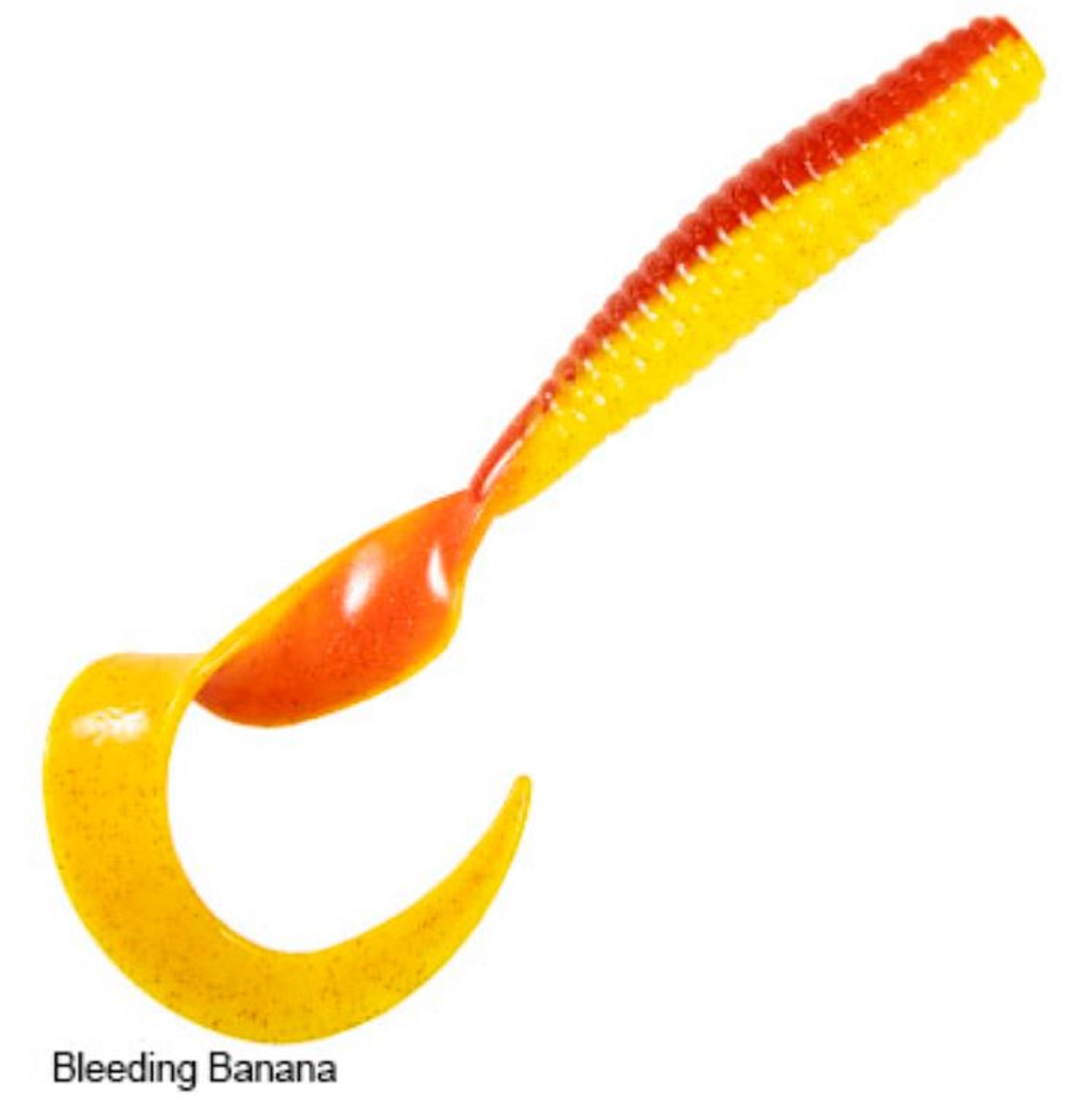 Zman Soft Lure DoormatadorZ 6 Inch 3/Pack Bleeding Banana (5858)