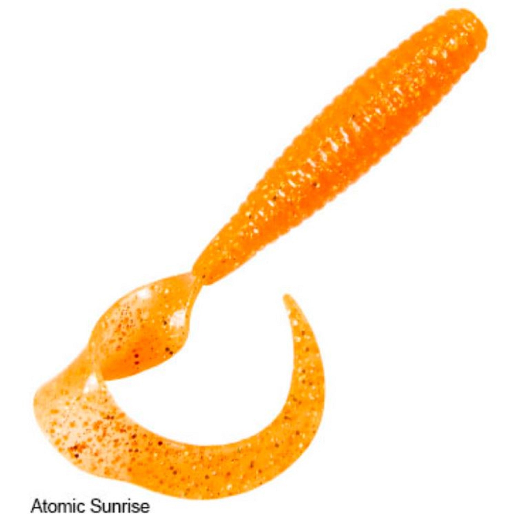 Zman Soft Lure DoormatadorZ 6 Inch 3/Pack Atomic Sunrise (5889)