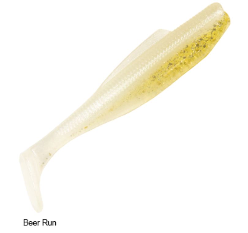 Zman Soft Lure Diezel MinnowZ 4 Inch 5/Pack Beer Run (6015)