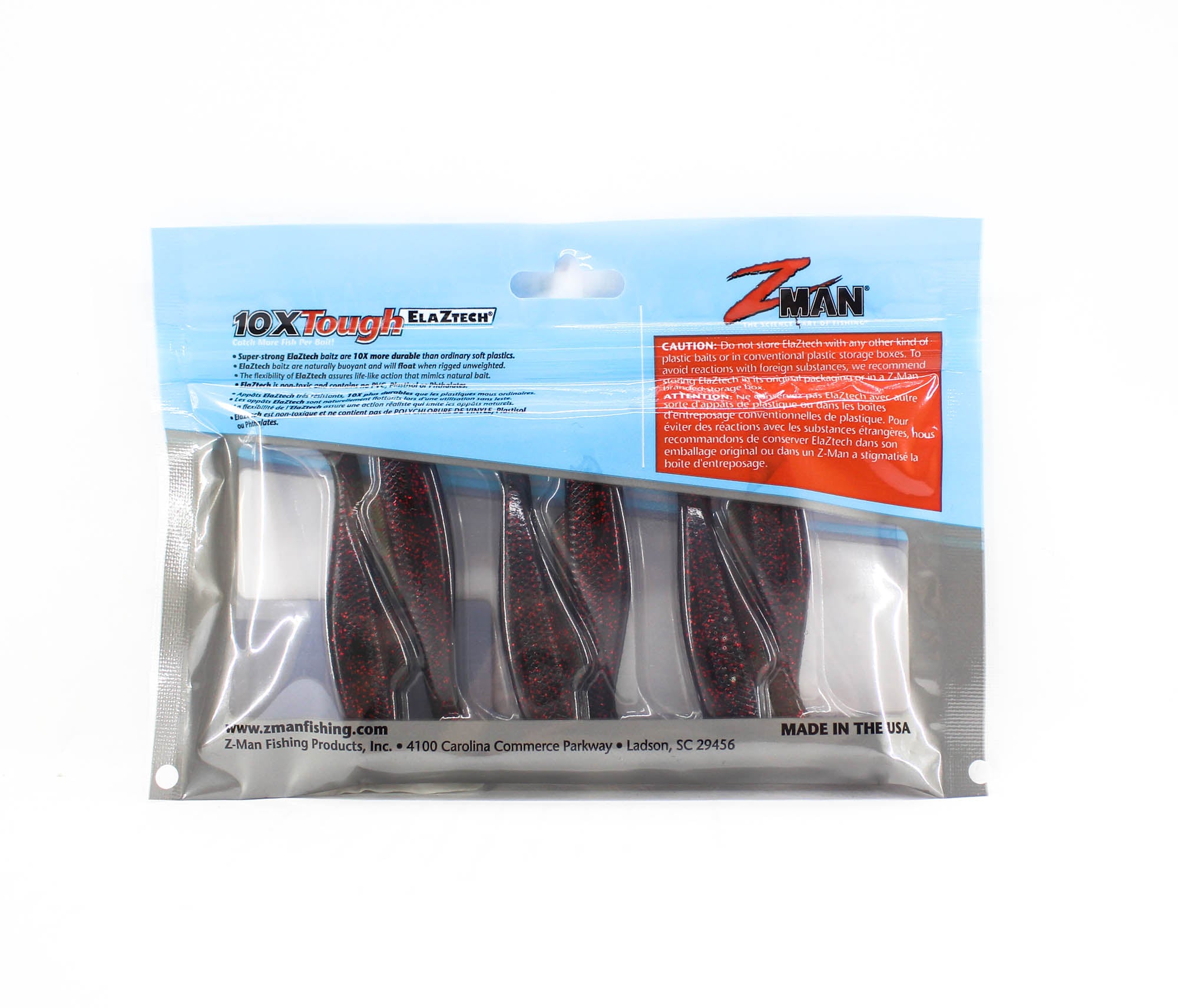 Zman Soft Lure MinnowZ 3 Inch 6/Pack Avocado (7463)