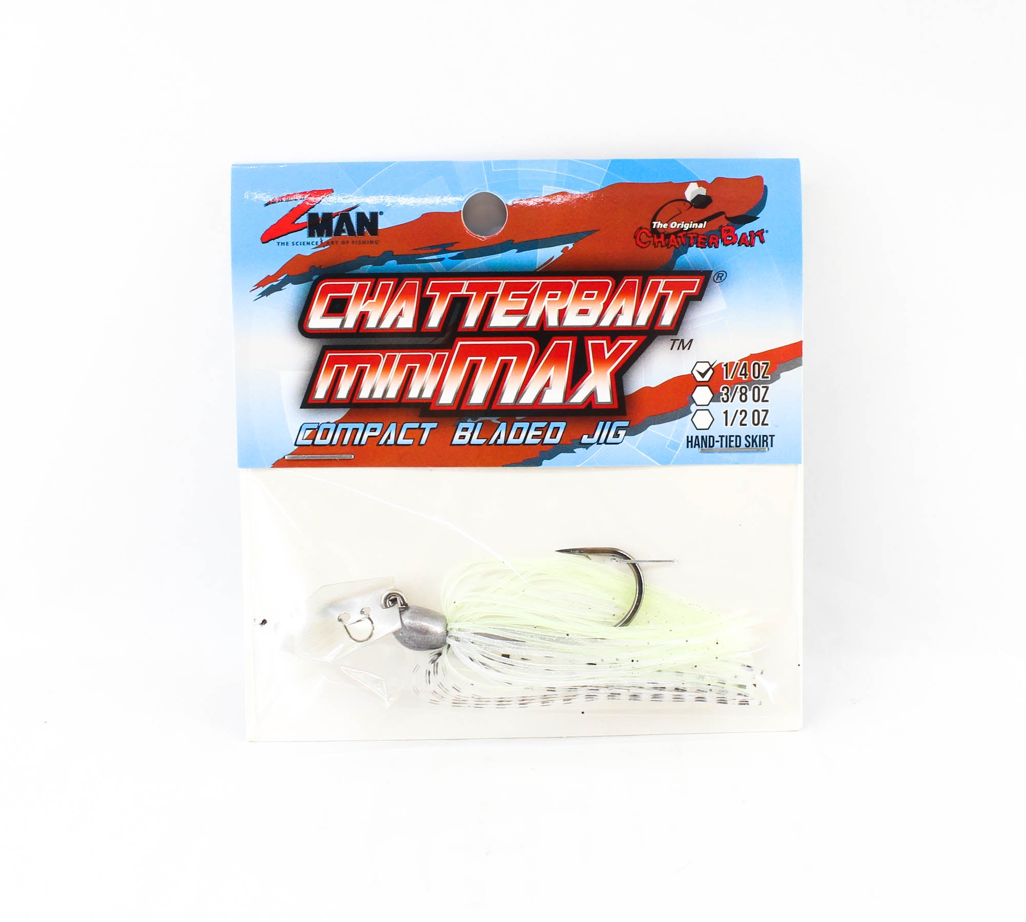 Zman Chatterbait Mini Max Sinking Lure 1/4 Oz Spot Remover (7838)