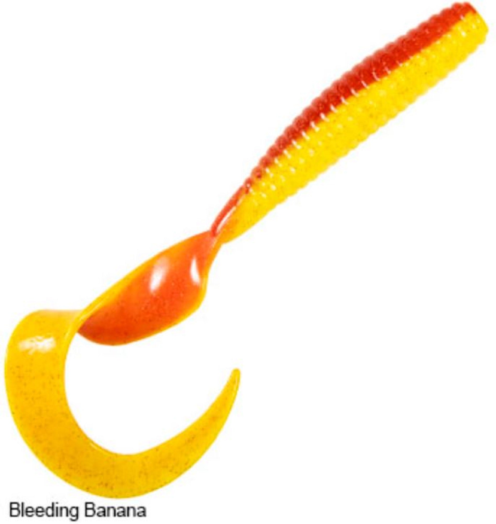 Zman Soft Lure DoormatadorZ 5 Inch 4/Pack Bleeding Banana (8415)