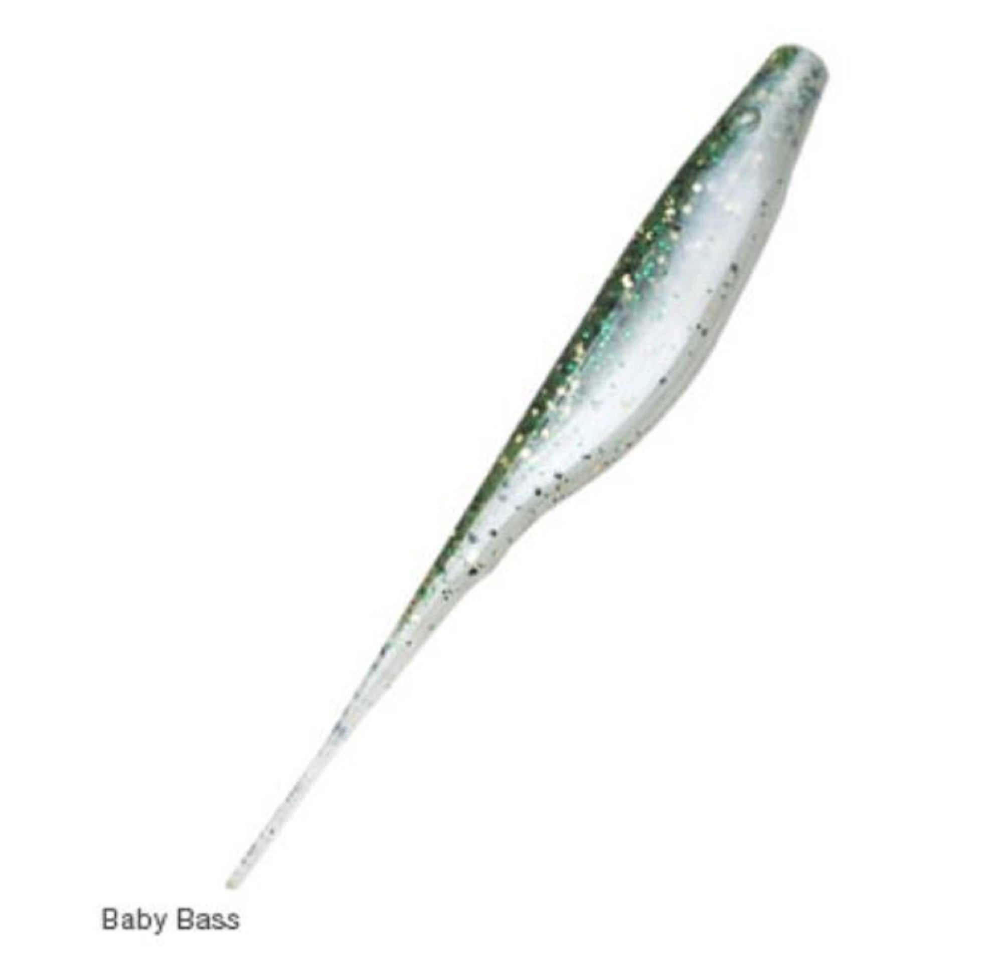 Zman Soft Lure StreakZ 5 Inch 5/Pack Baby Bass (8750)