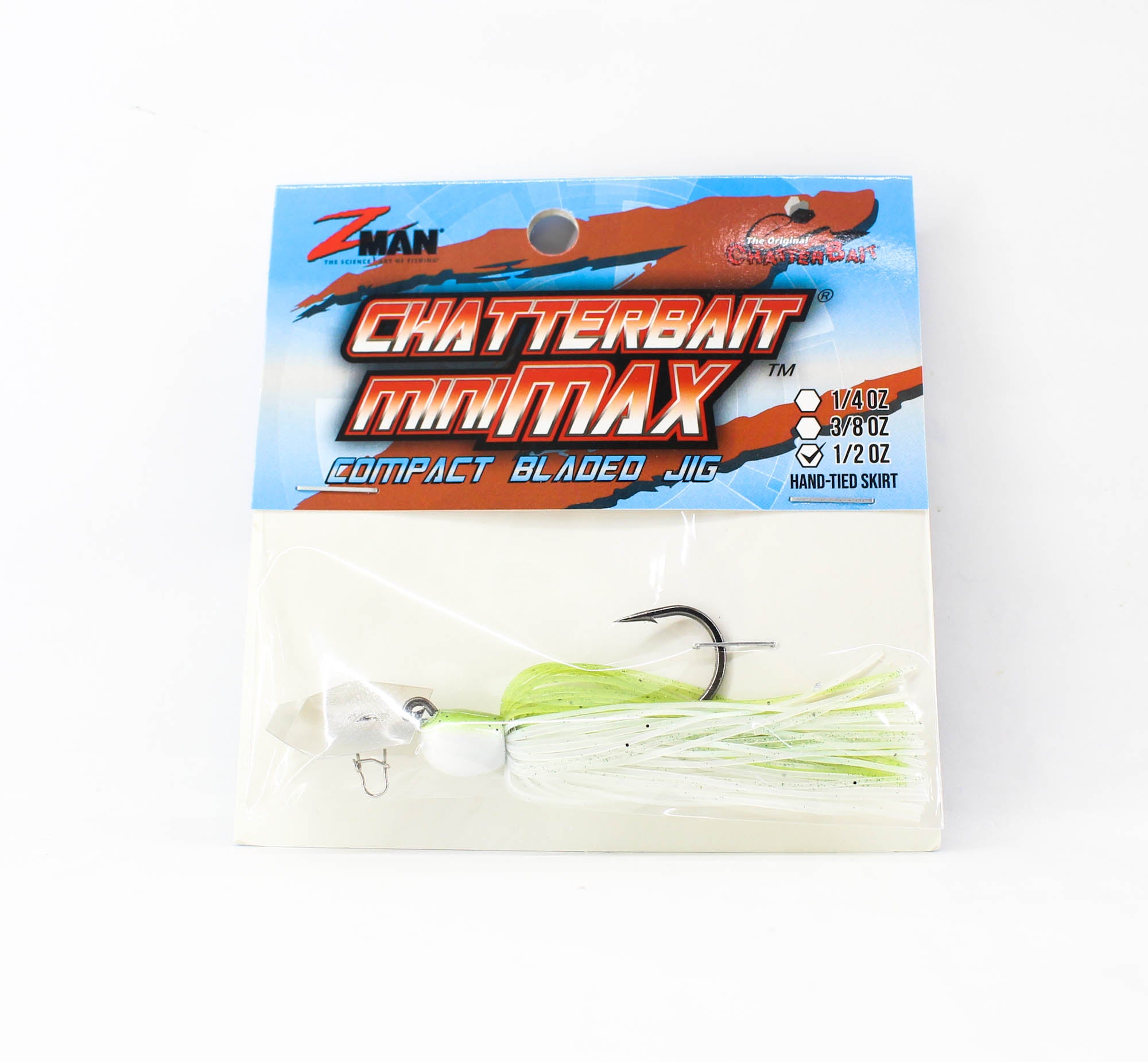 Zman Chatterbait Mini Max Sinking Lure 1/2 Oz Gizzard Shad (9351)