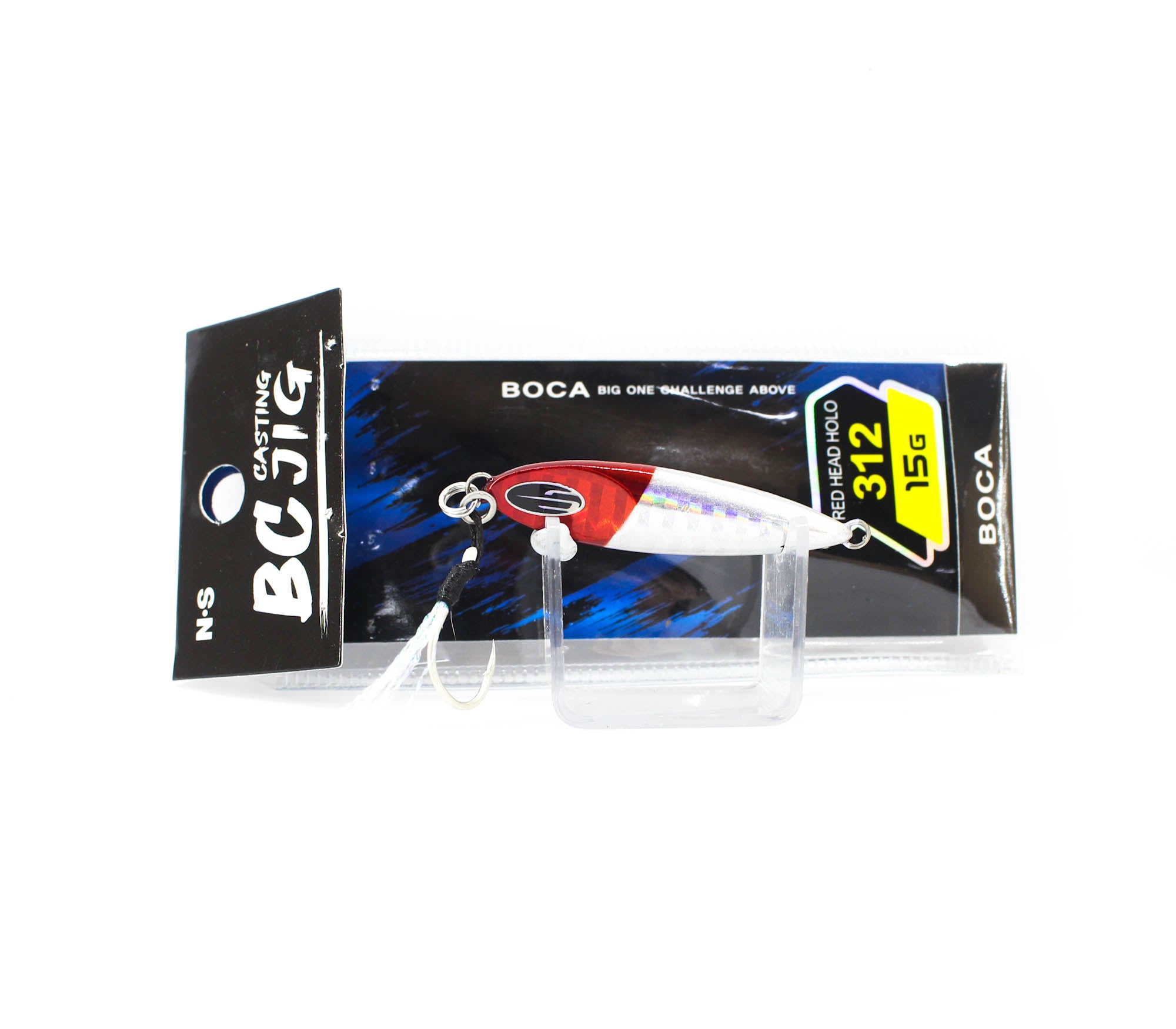 NS Black Hole Metal Jig Boca 15 grams 312 Redhead Holo (7018)