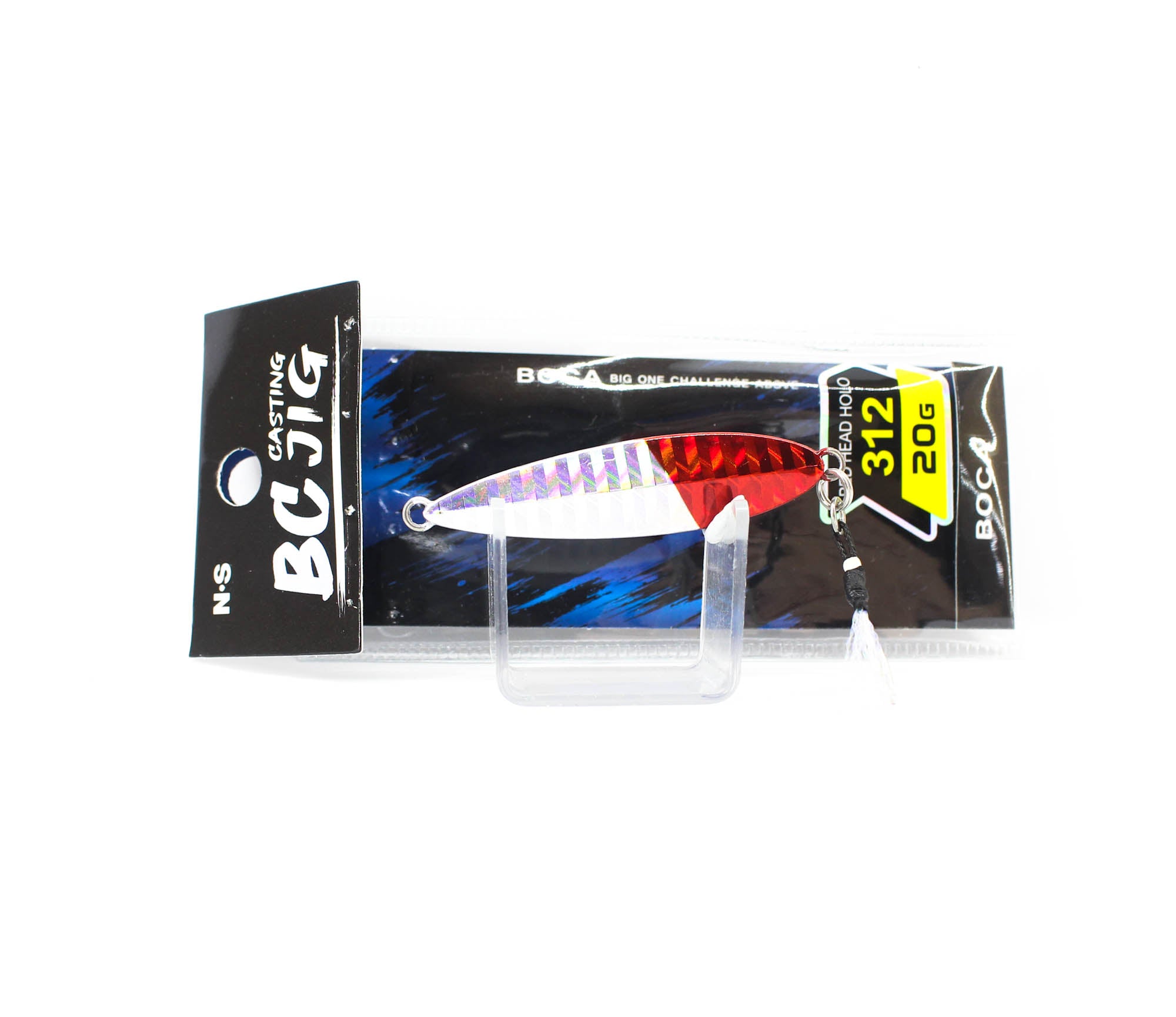 NS Black Hole Metal Jig Boca 20 grams 312 Redhead Holo (7070)