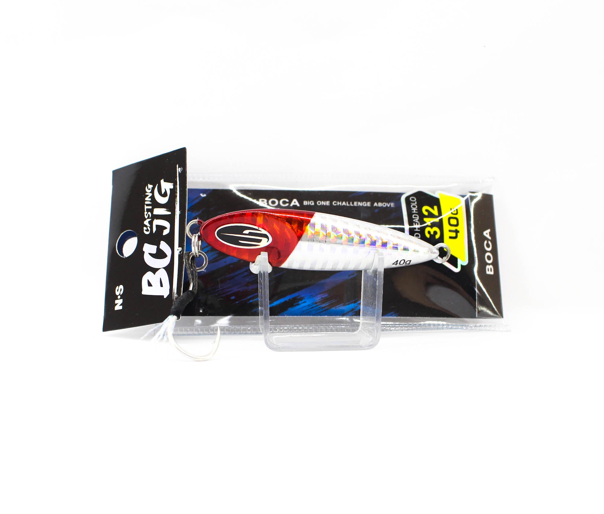 NS Black Hole Metal Jig Boca 40 grams 312 Redhead Holo (7193)