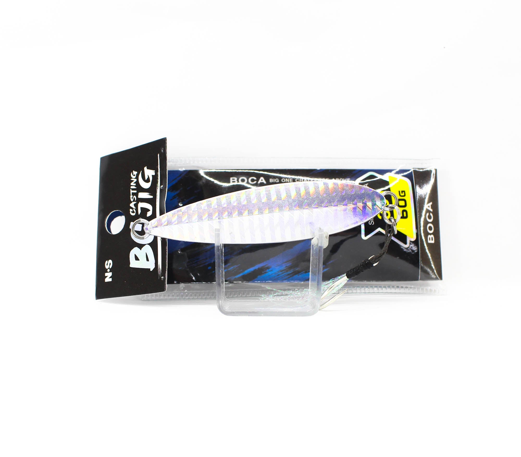 NS Black Hole Metal Jig Boca 60 grams 301 Silver Zebra (7209)