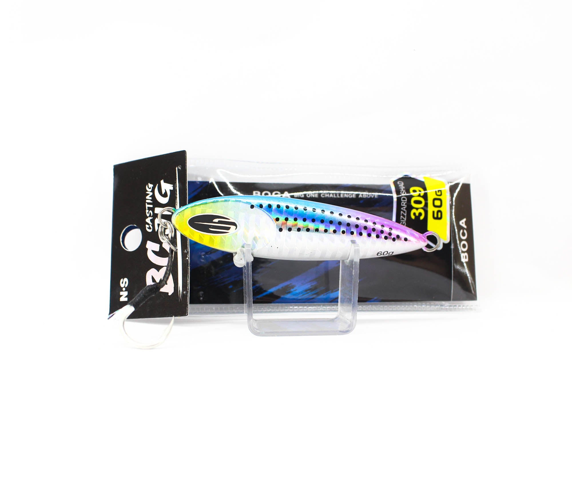 NS Black Hole Metal Jig Boca 60 grams 309 Gizzard Shad (7223)