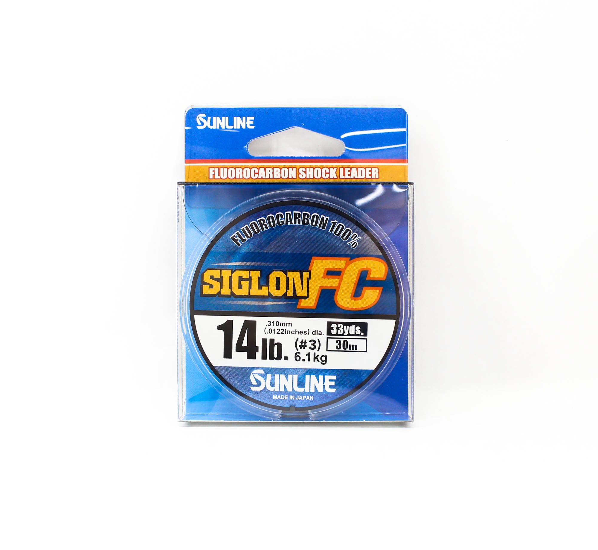 Sunline Fluorocarbon Leader Siglon FC 100% 30m 14lb Diameter 0.31mm (8203)