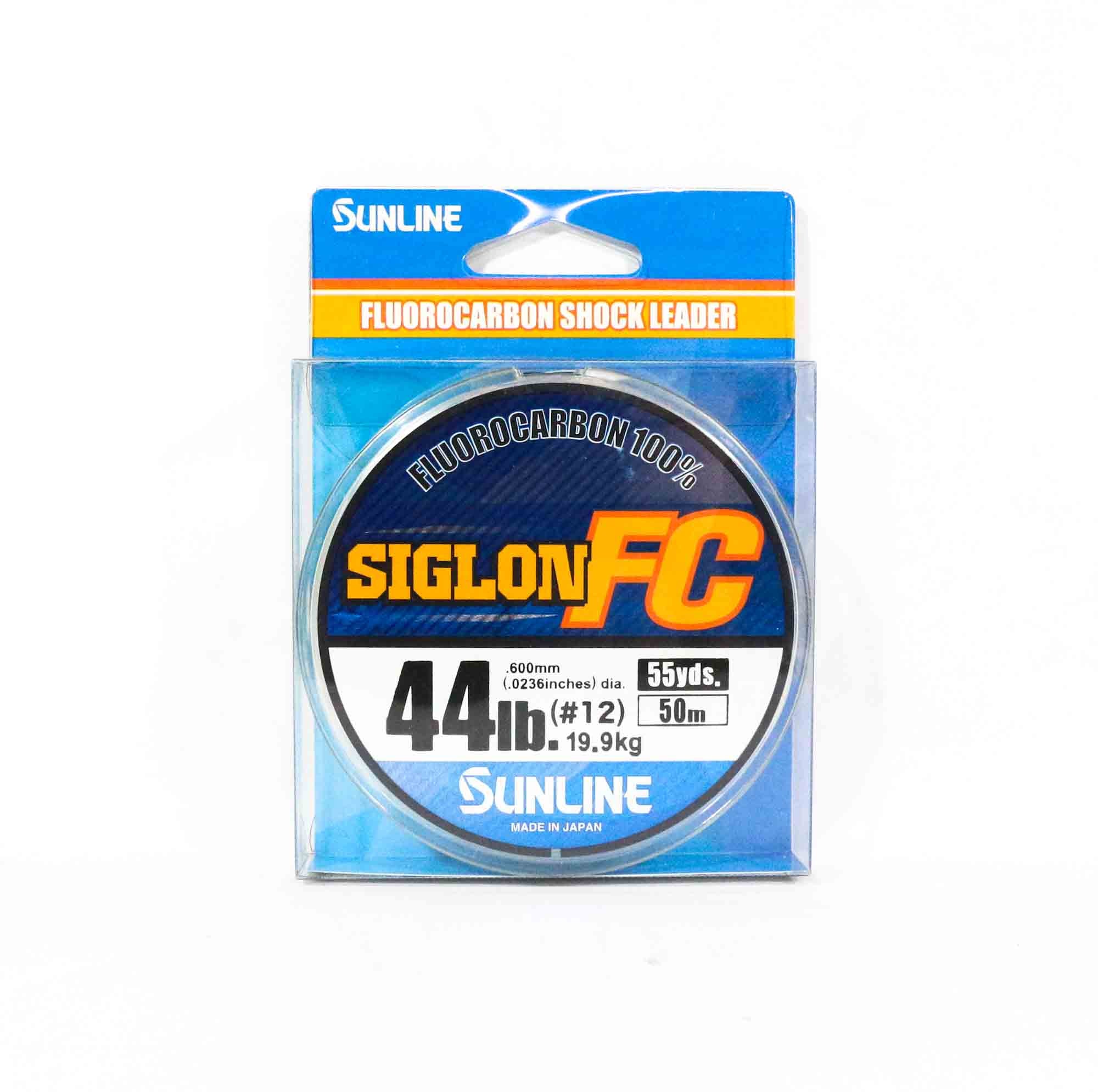 Sunline Fluorocarbon Leader Siglon FC 100% 50m 44lb Diameter 0.6mm (8395)